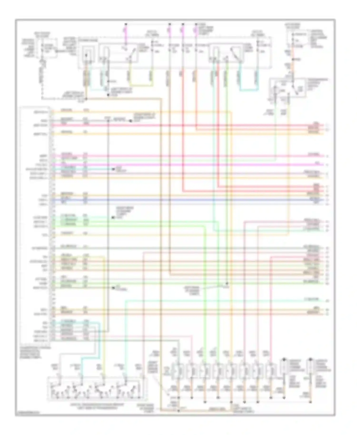Pickup F150 Ford  (1996-2012): Wiring diagram engine performance 5.4l bi-fuel gas/cng (1 of 5)