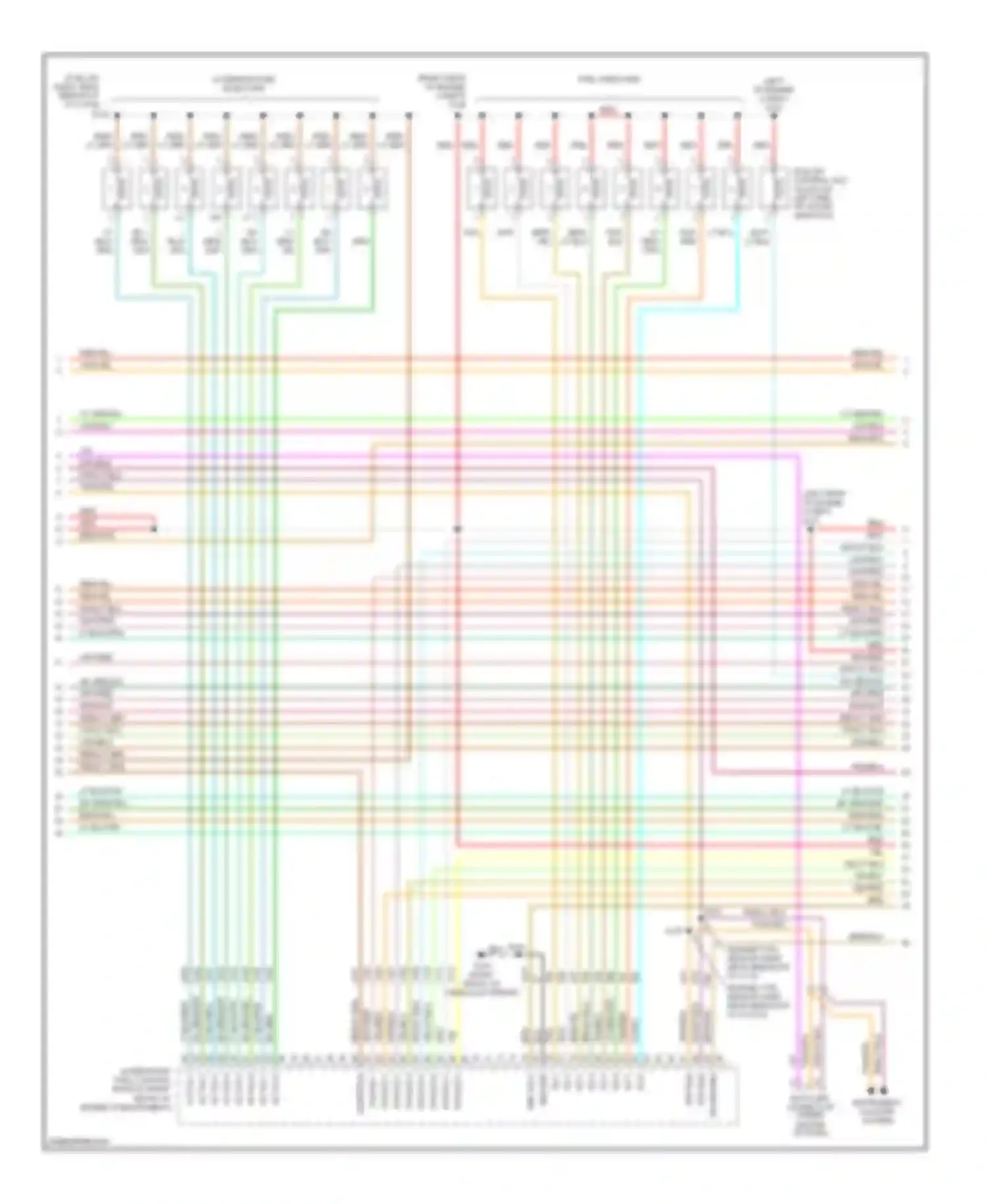 Pickup F150 Ford  (1996-2012): Wiring diagram engine performance 5.4l bi-fuel gas/cng (3 of 5)