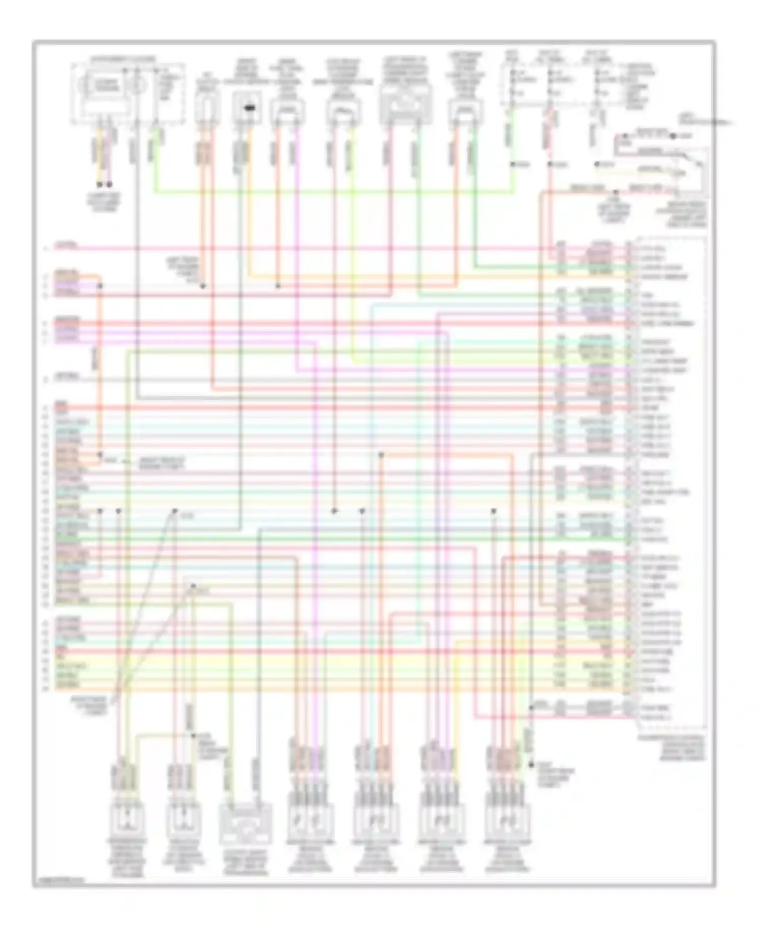 Pickup F150 Ford  (1996-2012): Wiring diagram engine performance 5.4l bi-fuel gas/cng (5 of 5)