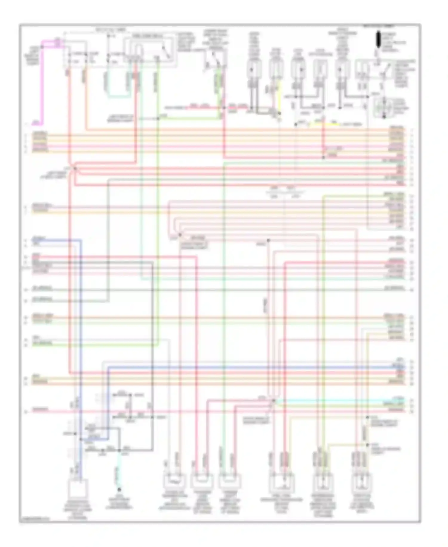 Pickup F150 Ford  (1996-2012): Wiring diagram engine performance 5.4l bi-fuel gas/lpg (2 of 5)