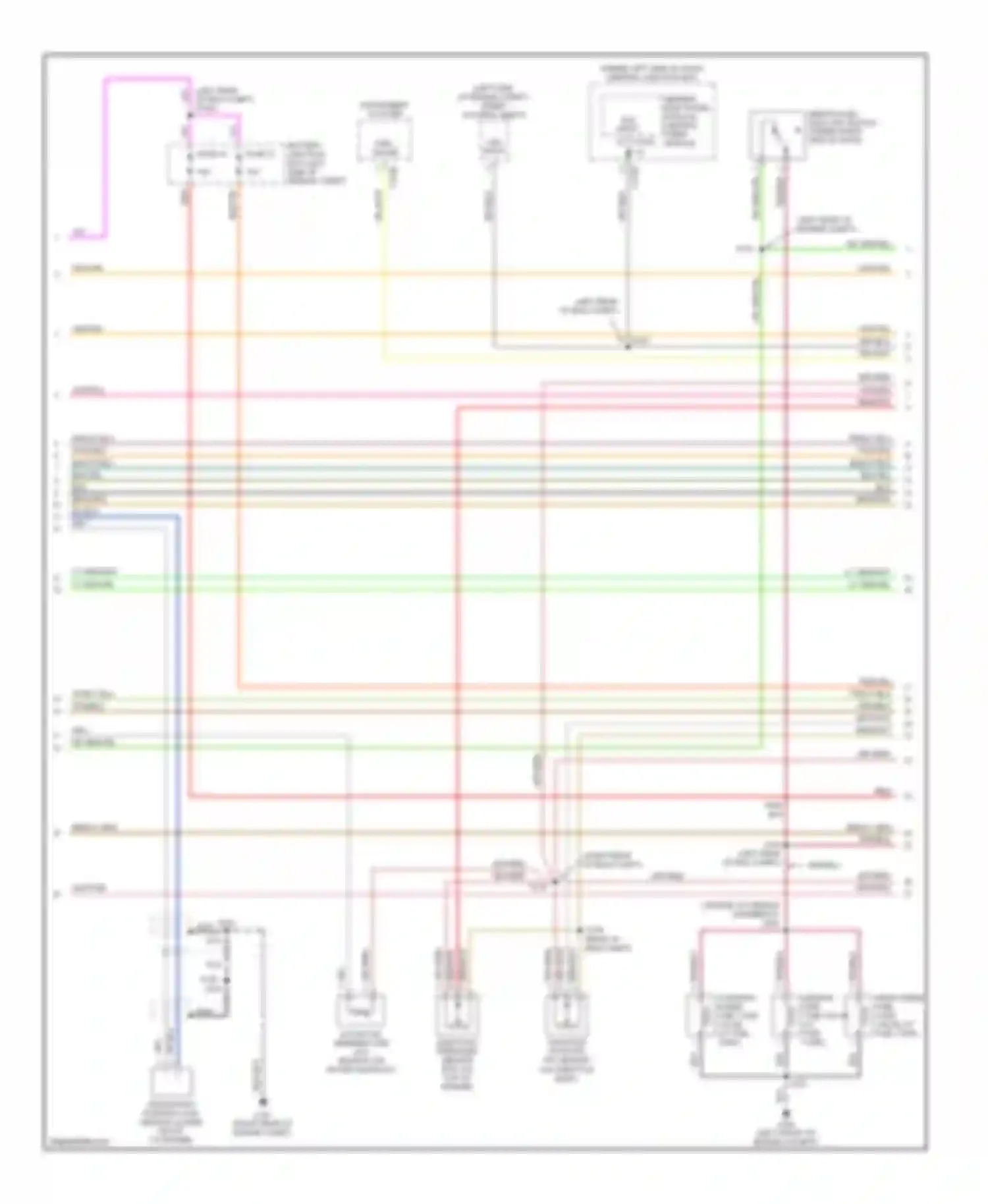 Pickup F150 Ford  (1996-2012): Wiring diagram engine performance 5.4l cng (2 of 5)