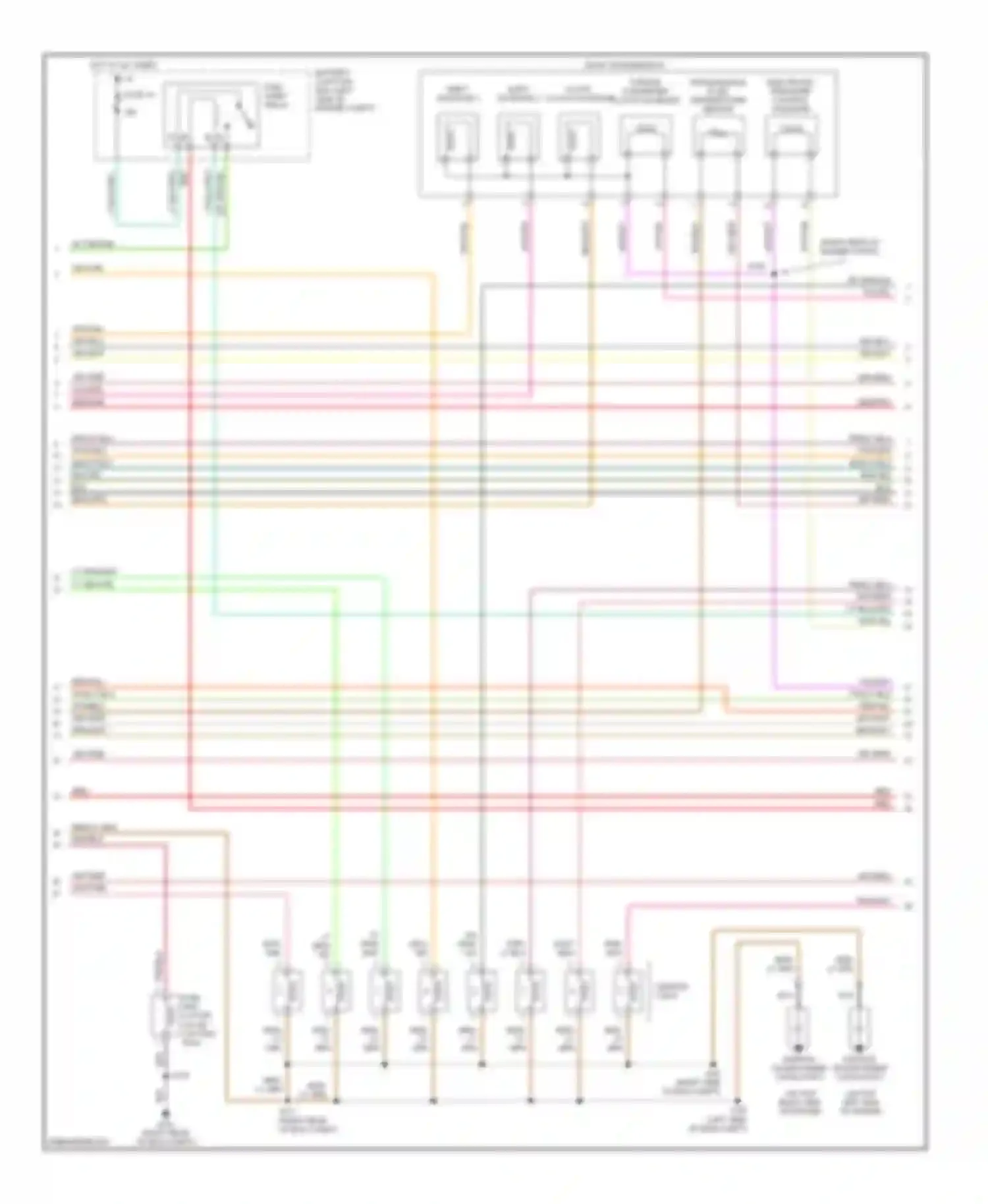 Pickup F150 Ford  (1996-2012): Wiring diagram engine performance 5.4l cng (3 of 5)