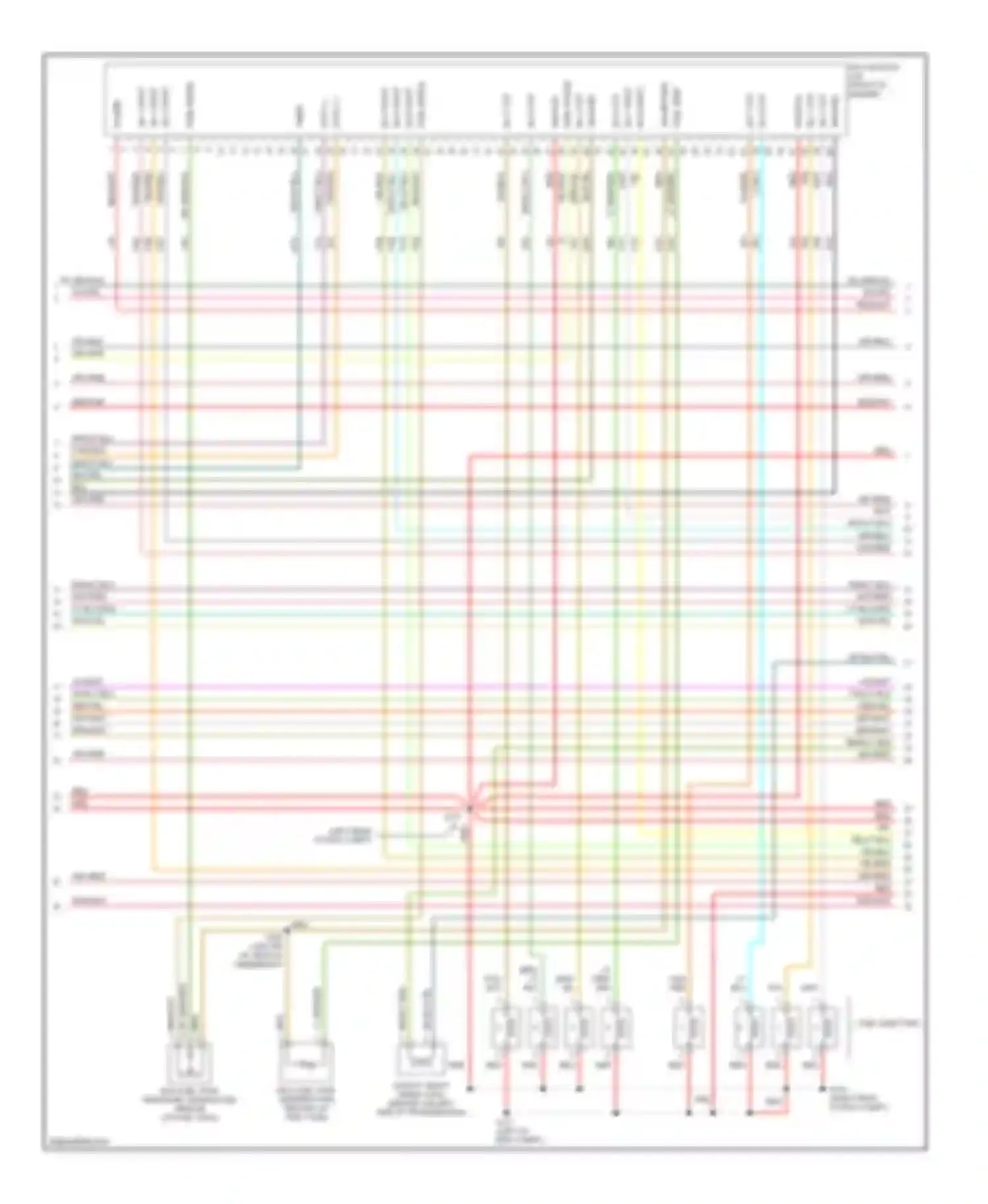 Pickup F150 Ford  (1996-2012): Wiring diagram engine performance 5.4l cng (4 of 5)