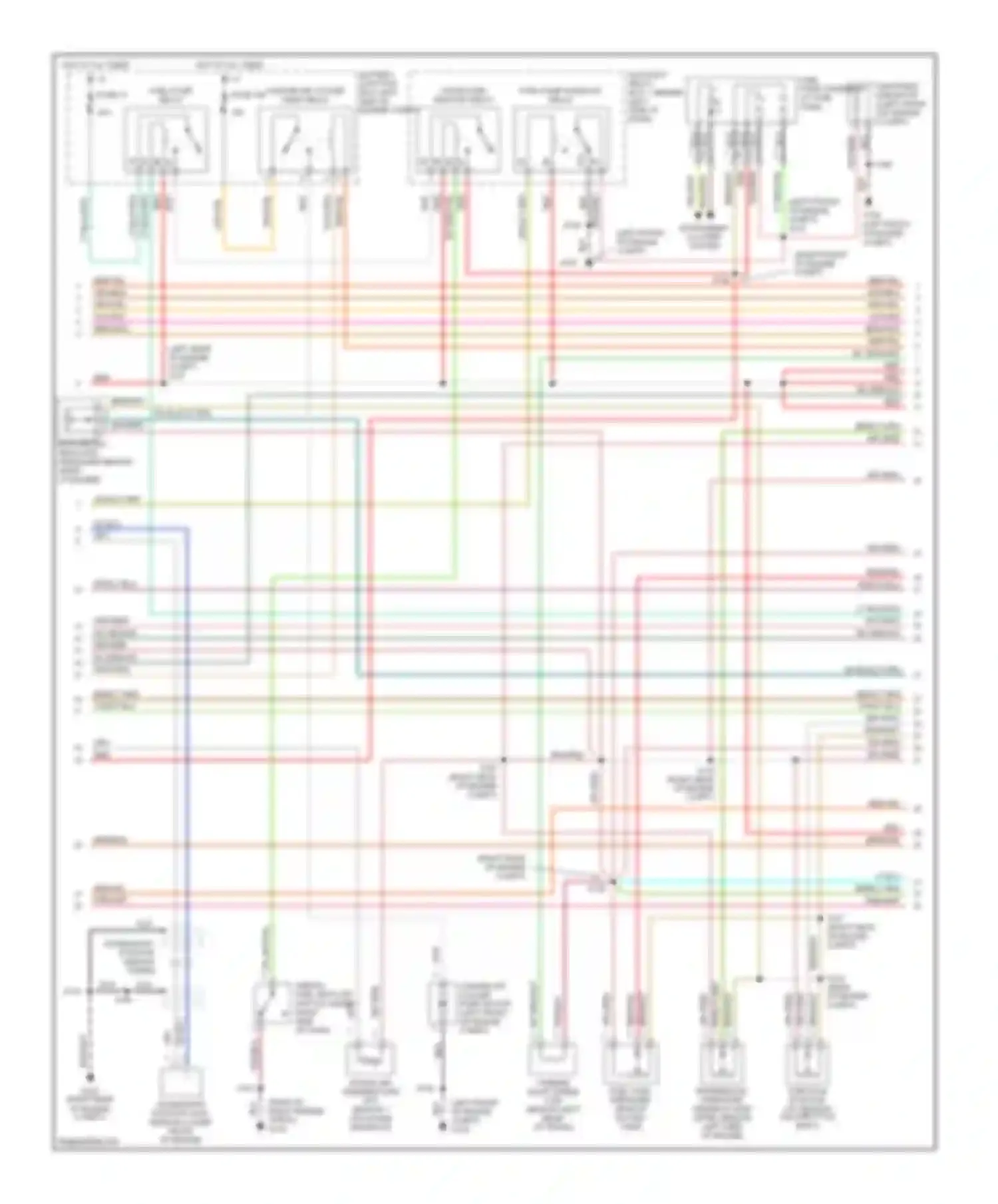 Pickup F150 Ford  (1996-2012): Wiring diagram engine performance 5.4l supercharged (2 of 4)