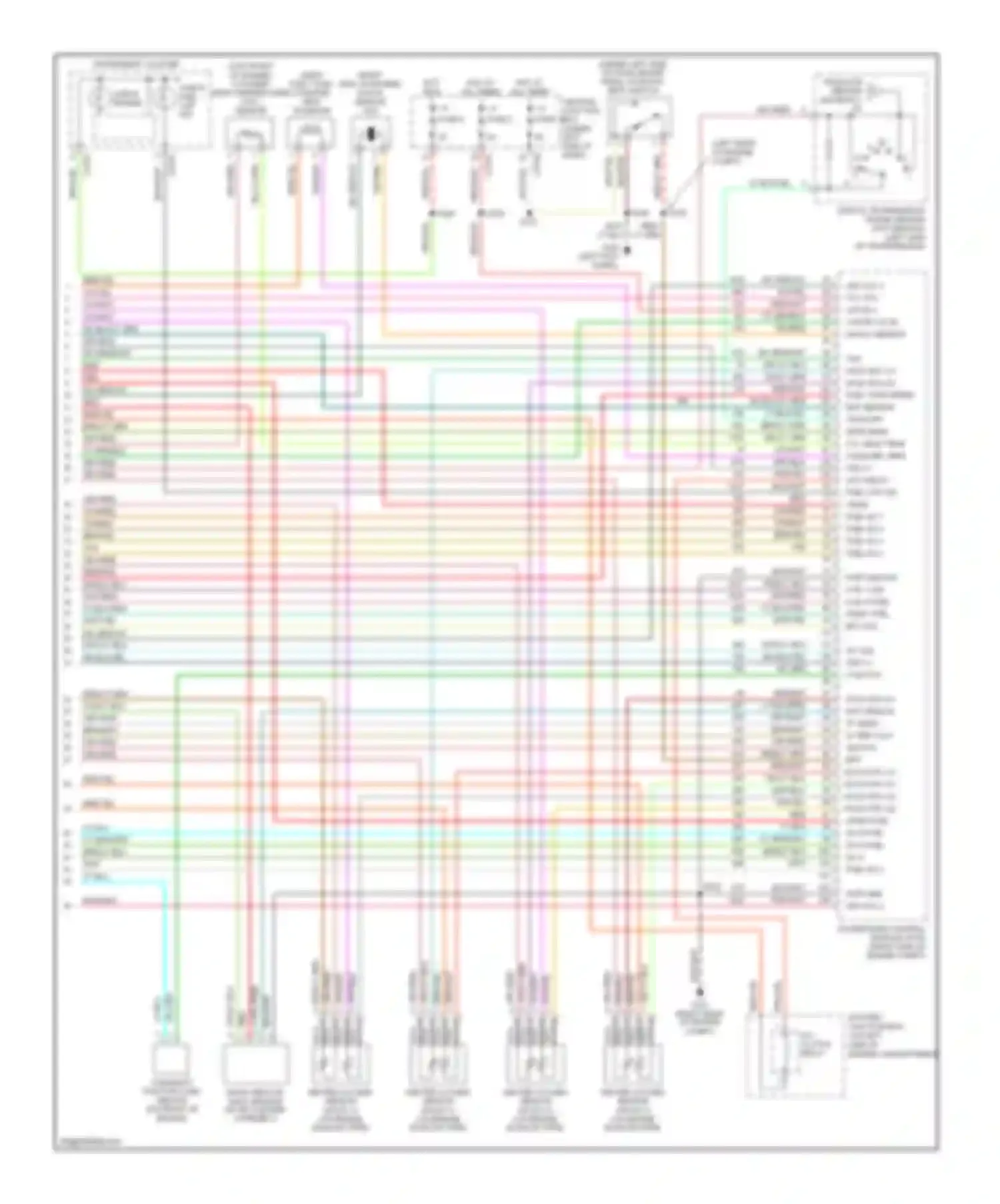 Pickup F150 Ford  (1996-2012): Wiring diagram engine performance 5.4l supercharged (4 of 4)