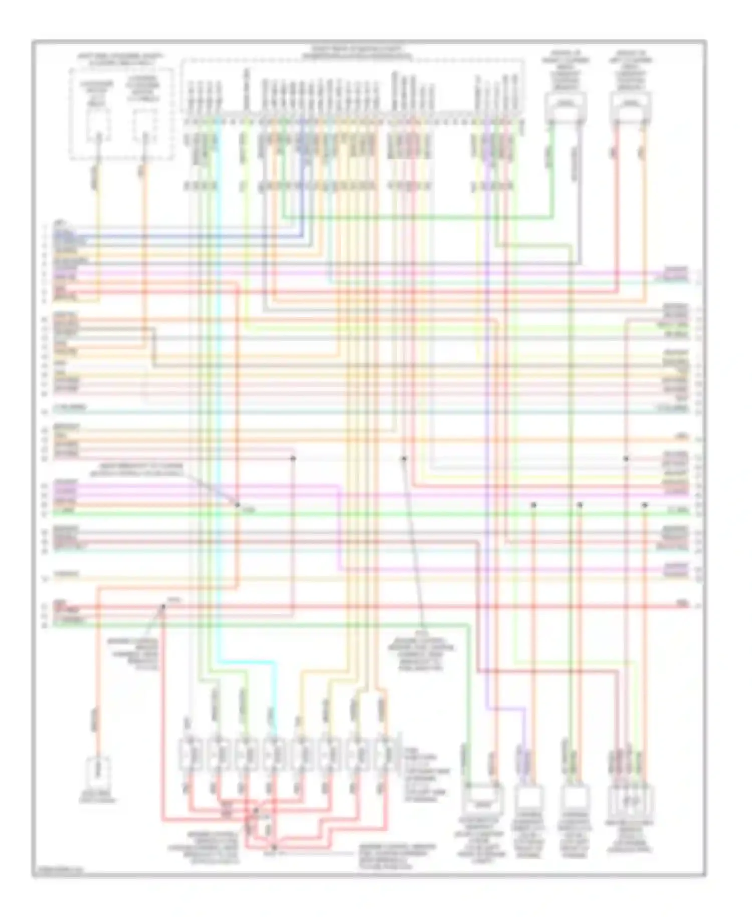 Pickup F150 Ford  (1996-2012): Wiring diagram engine performance 5.4l (3 of 6)