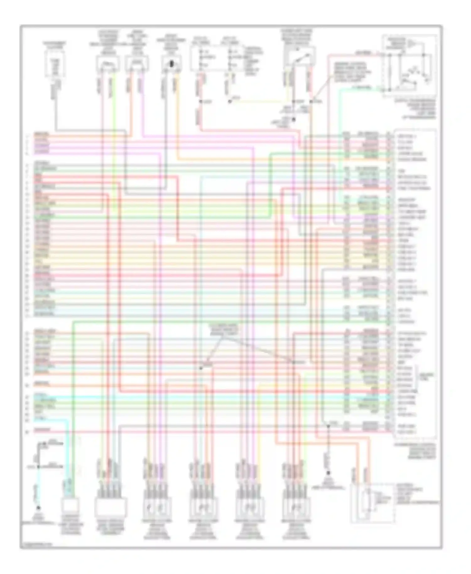 Pickup F150 Ford  (1996-2012): Wiring diagram engine performance 5.4l bi-fuels (5 of 5)