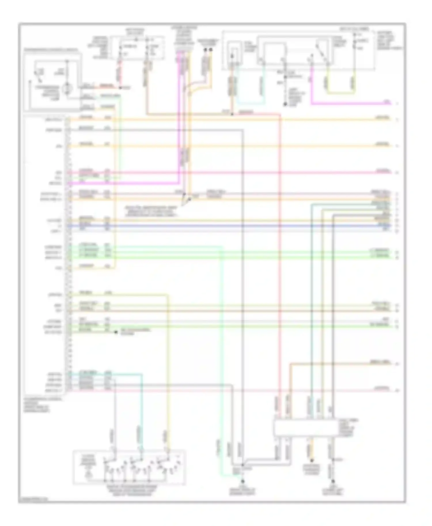 Pickup F150 Ford  (1996-2012): Wiring diagram engine performance 5.4l cngs (1 of 5)