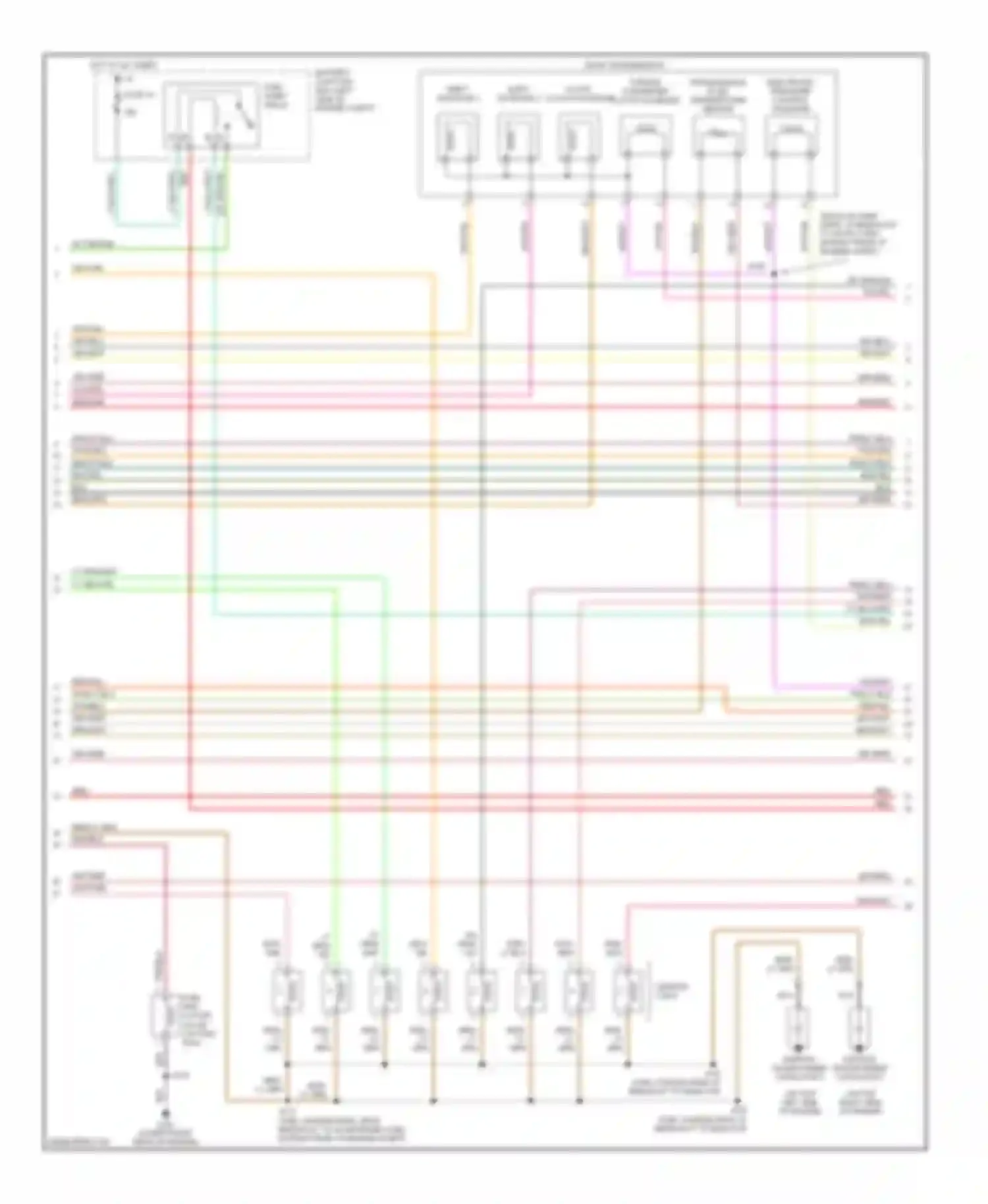 Pickup F150 Ford  (1996-2012): Wiring diagram engine performance 5.4l cngs (3 of 5)