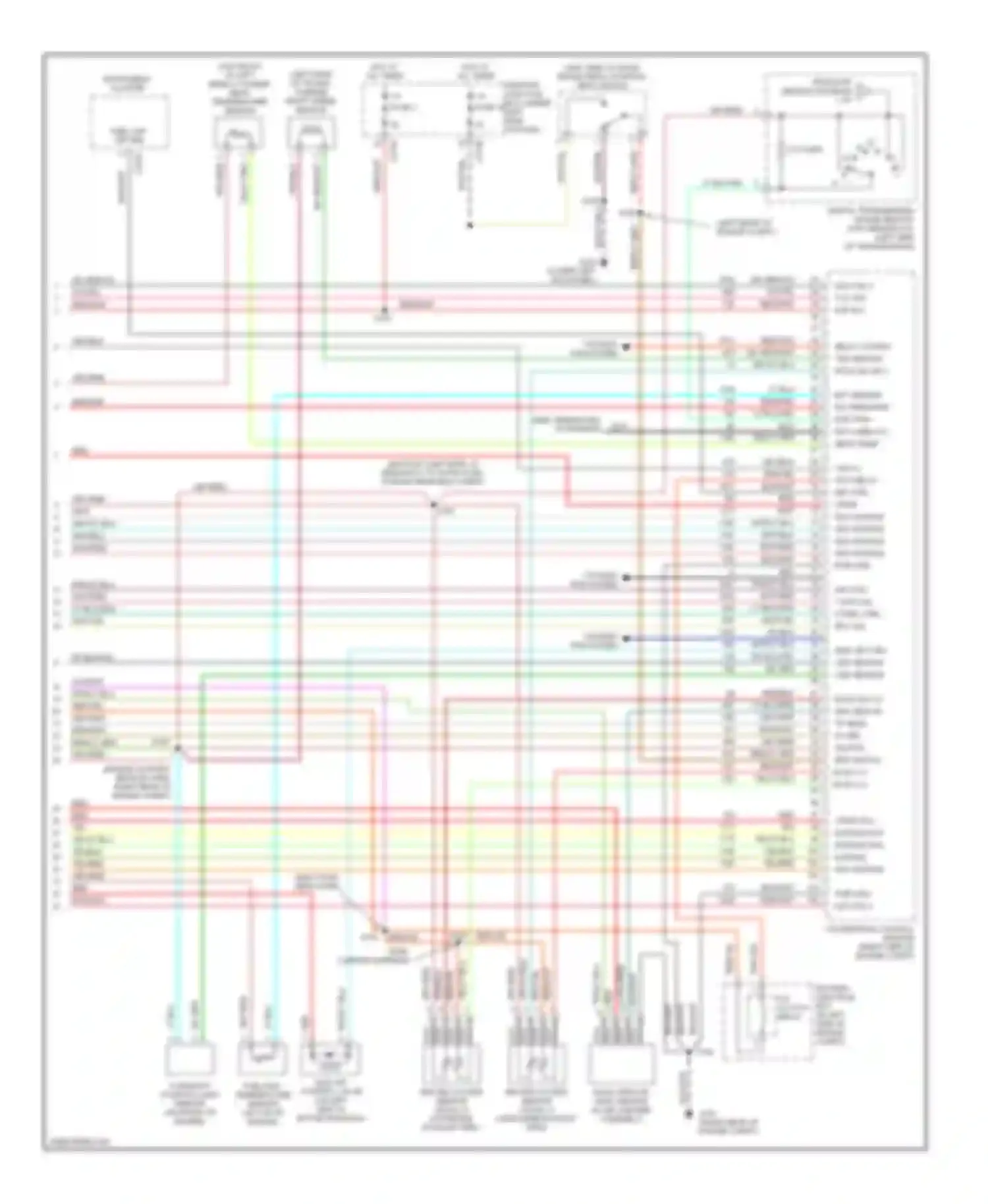 Pickup F150 Ford  (1996-2012): Wiring diagram engine performance 5.4l cngs (5 of 5)