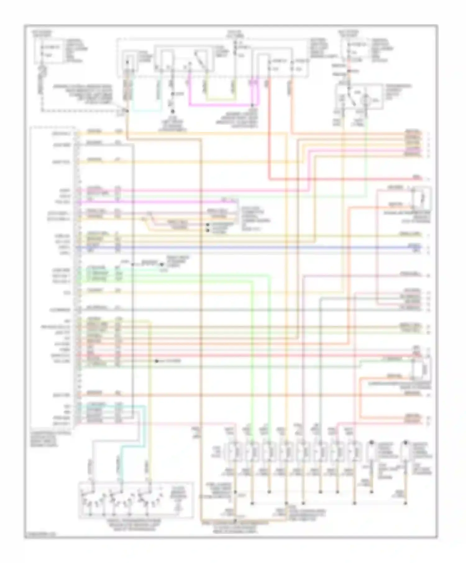 Pickup F150 Ford  (1996-2012): Wiring diagram engine performance 5.4l superchargeds (1 of 4)