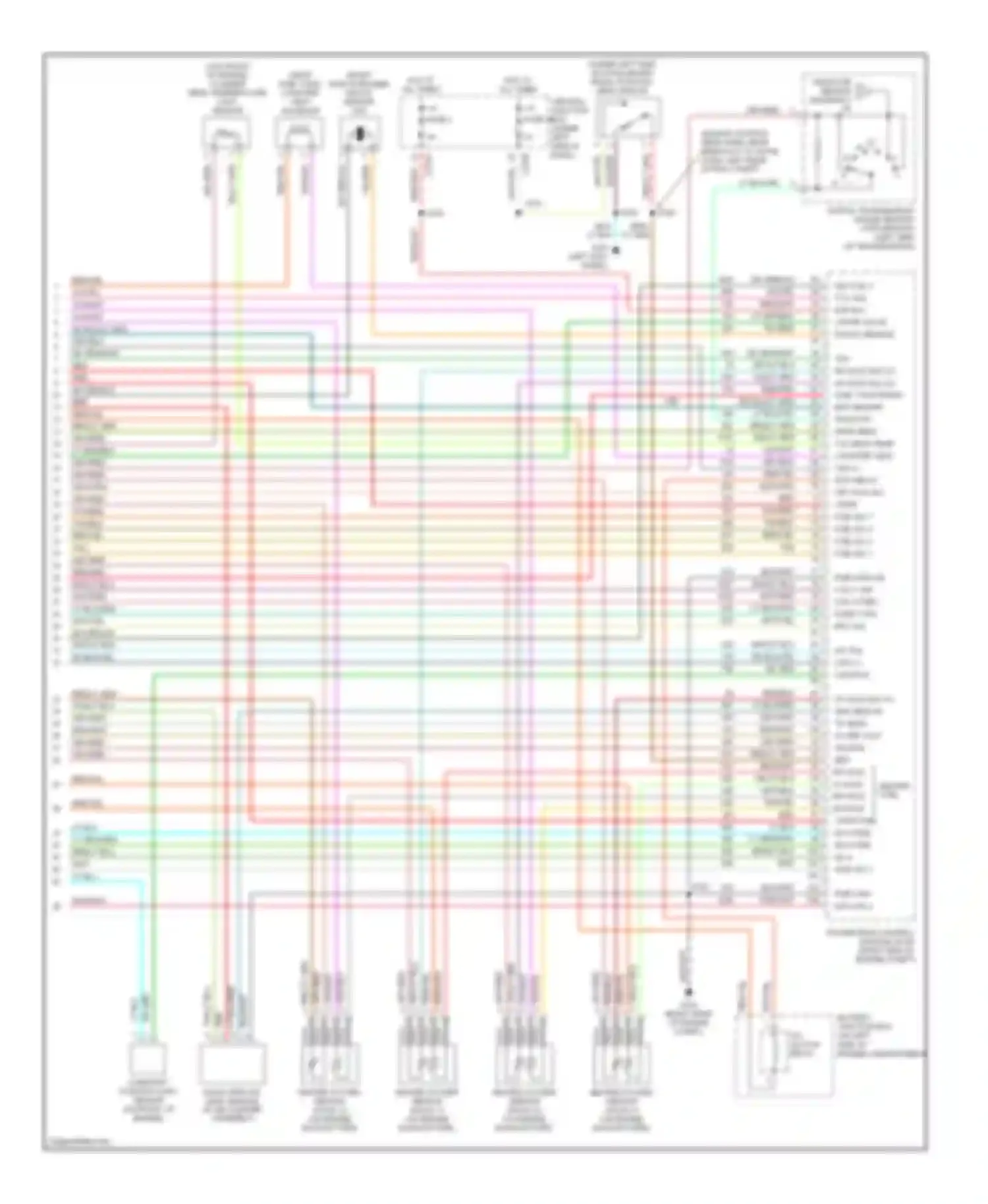 Pickup F150 Ford  (1996-2012): Wiring diagram engine performance 5.4l superchargeds (4 of 4)