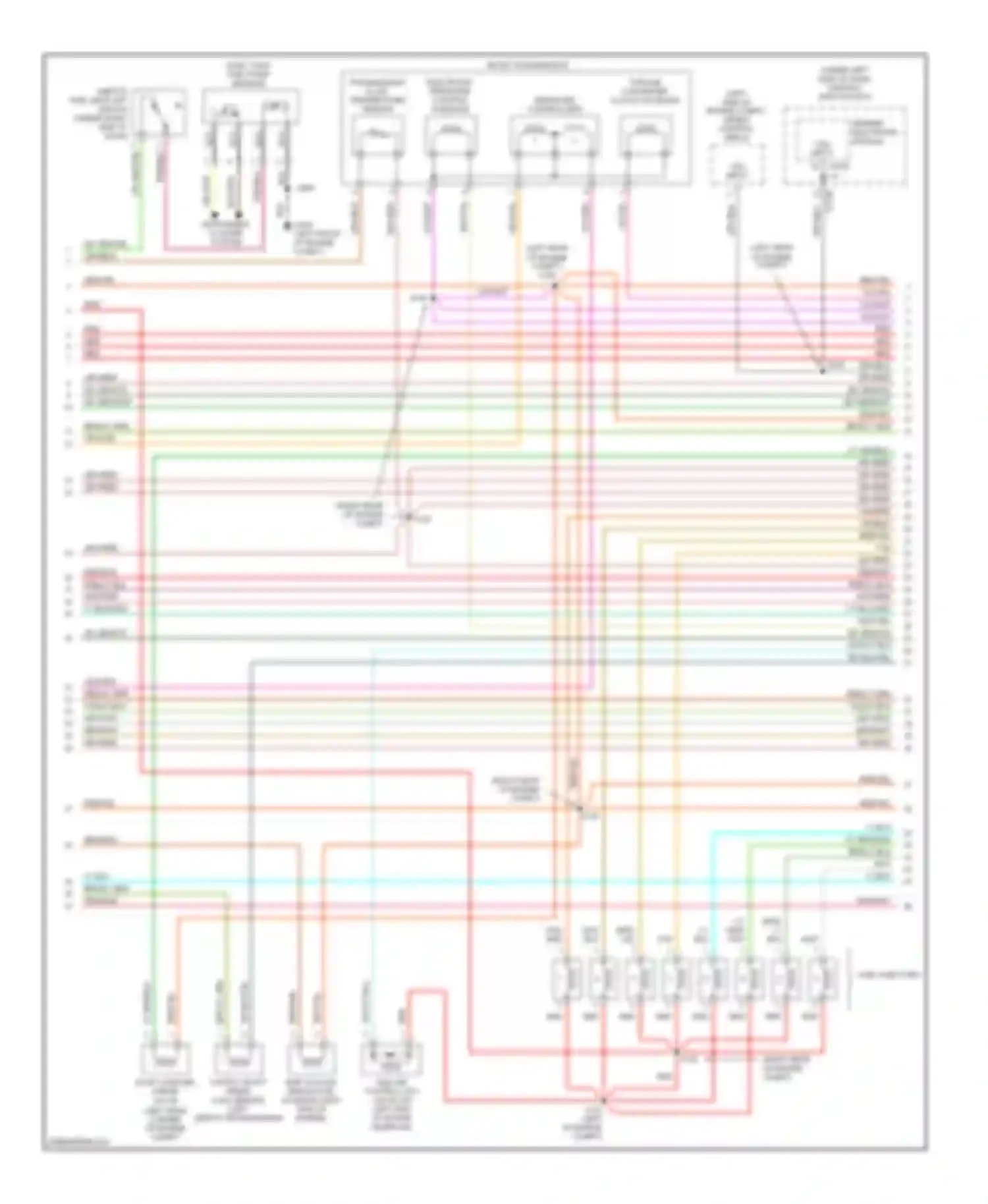 Pickup F150 Ford  (1996-2012): Wiring diagram engine performance 5.4l, with 4r70w transmission (3 of 4)