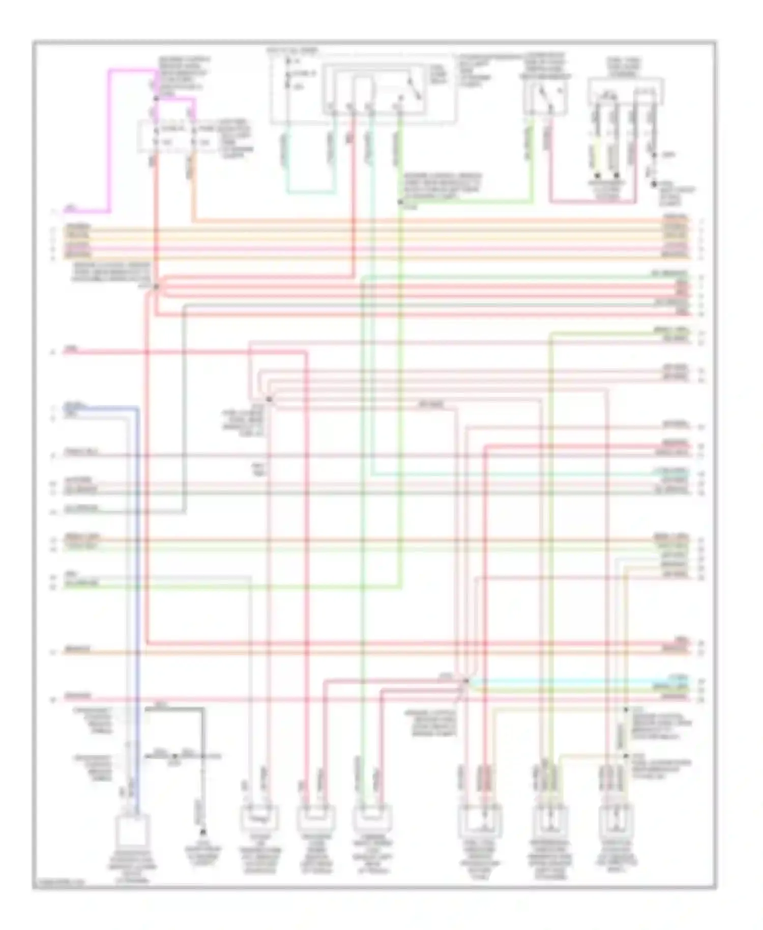 Pickup F150 Ford  (1996-2012): Wiring diagram engine performance 5.4ls, with 4r100 transmission (2
of 4)