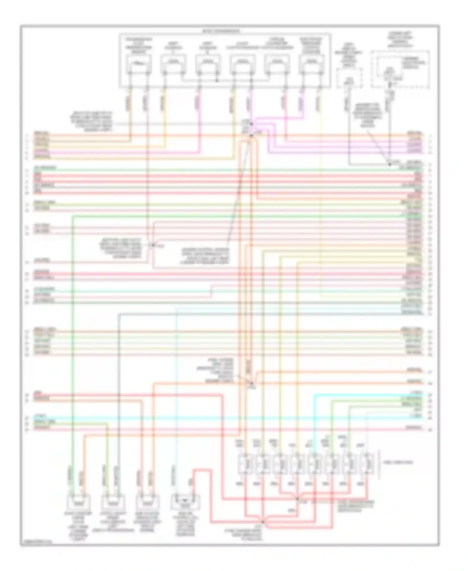 Pickup F150 Ford  (1996-2012): Wiring diagram engine performance 5.4ls, with 4r100 transmission (3
of 4)
