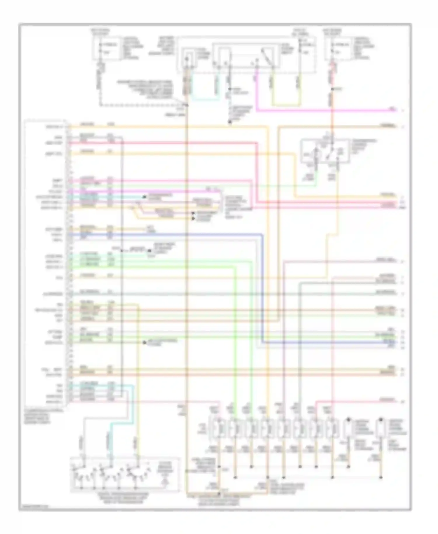 Pickup F150 Ford  (1996-2012): Wiring diagram engine performance 5.4ls, with 4r70w transmission (1
of 4)