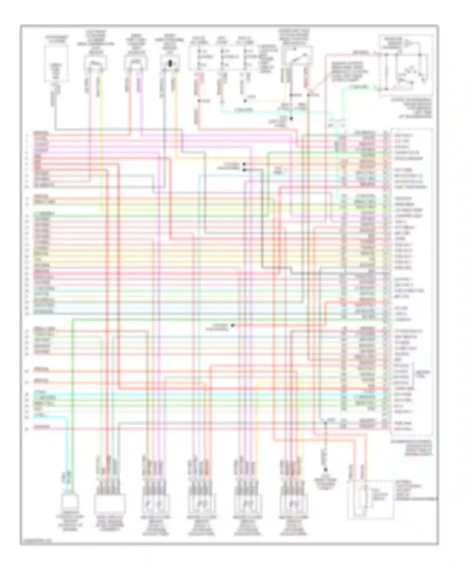 Pickup F150 Ford  (1996-2012): Wiring diagram engine performance 5.4ls, with 4r70w transmission (4
of 4)