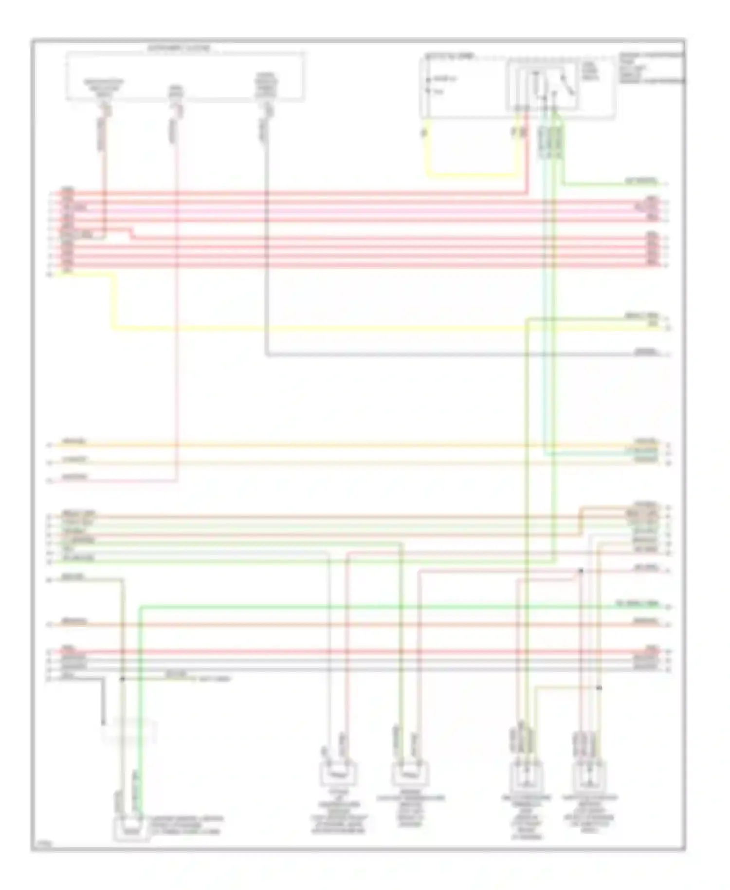 Pickup F150 Ford  (1996-2012): Wiring diagram engine performance 5.8ls (2 of 4)