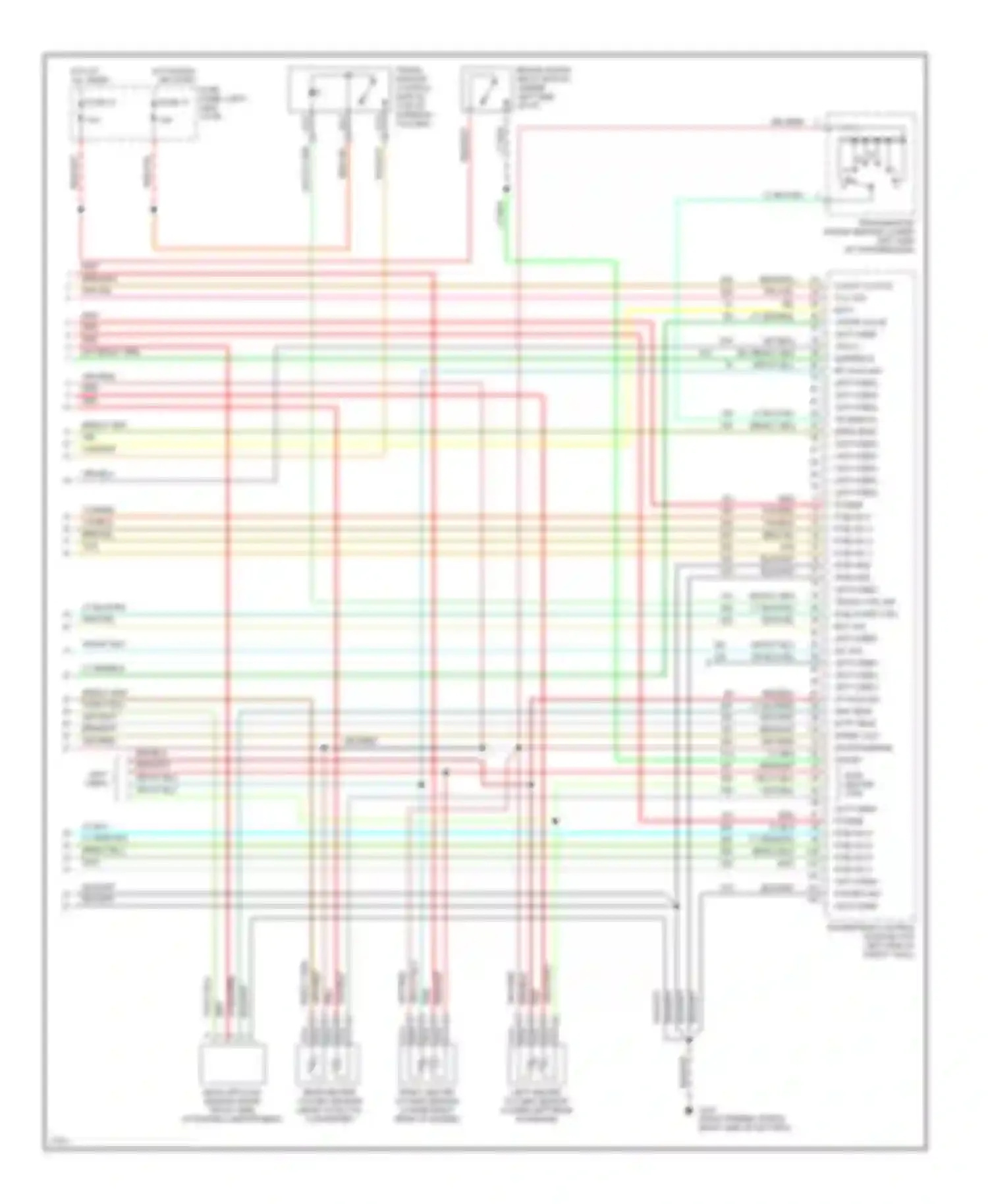 Pickup F150 Ford  (1996-2012): Wiring diagram engine performance 5.8ls (4 of 4)