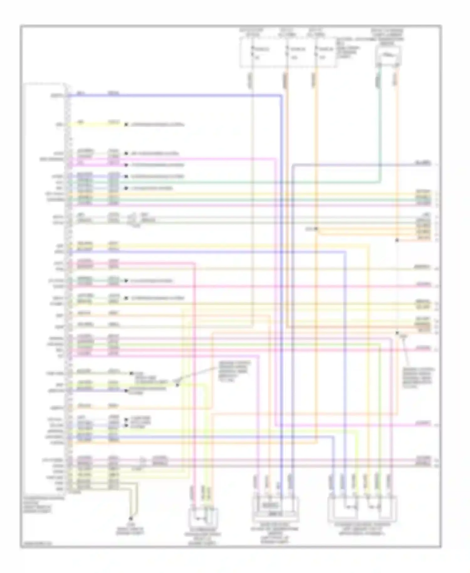 Pickup F150 Ford  (1996-2012): Wiring diagram engine performance 6.2l (1 of 6)