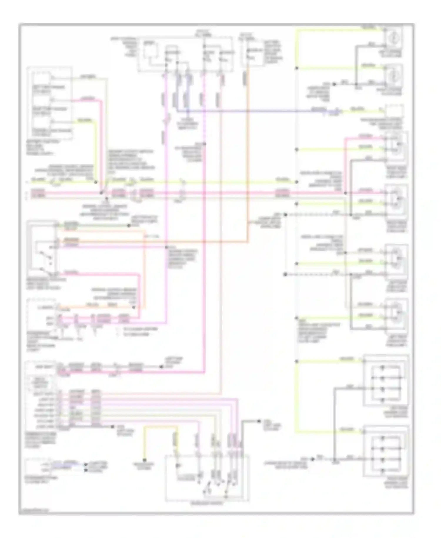 Pickup F150 Ford  (1996-2012): Exterior lamps circuit (2 of 2)