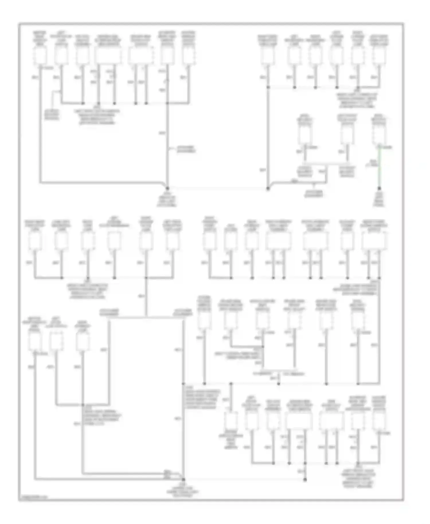 Pickup F150 Ford  (1996-2012): Ground distribution circuit (3 of 3)
