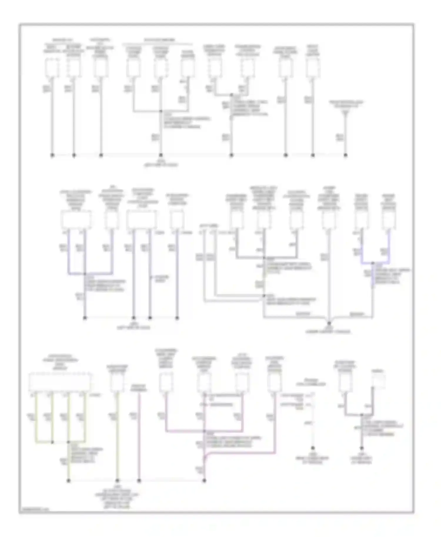 Pickup F150 Ford  (1996-2012): Ground distribution circuit (4 of 4)