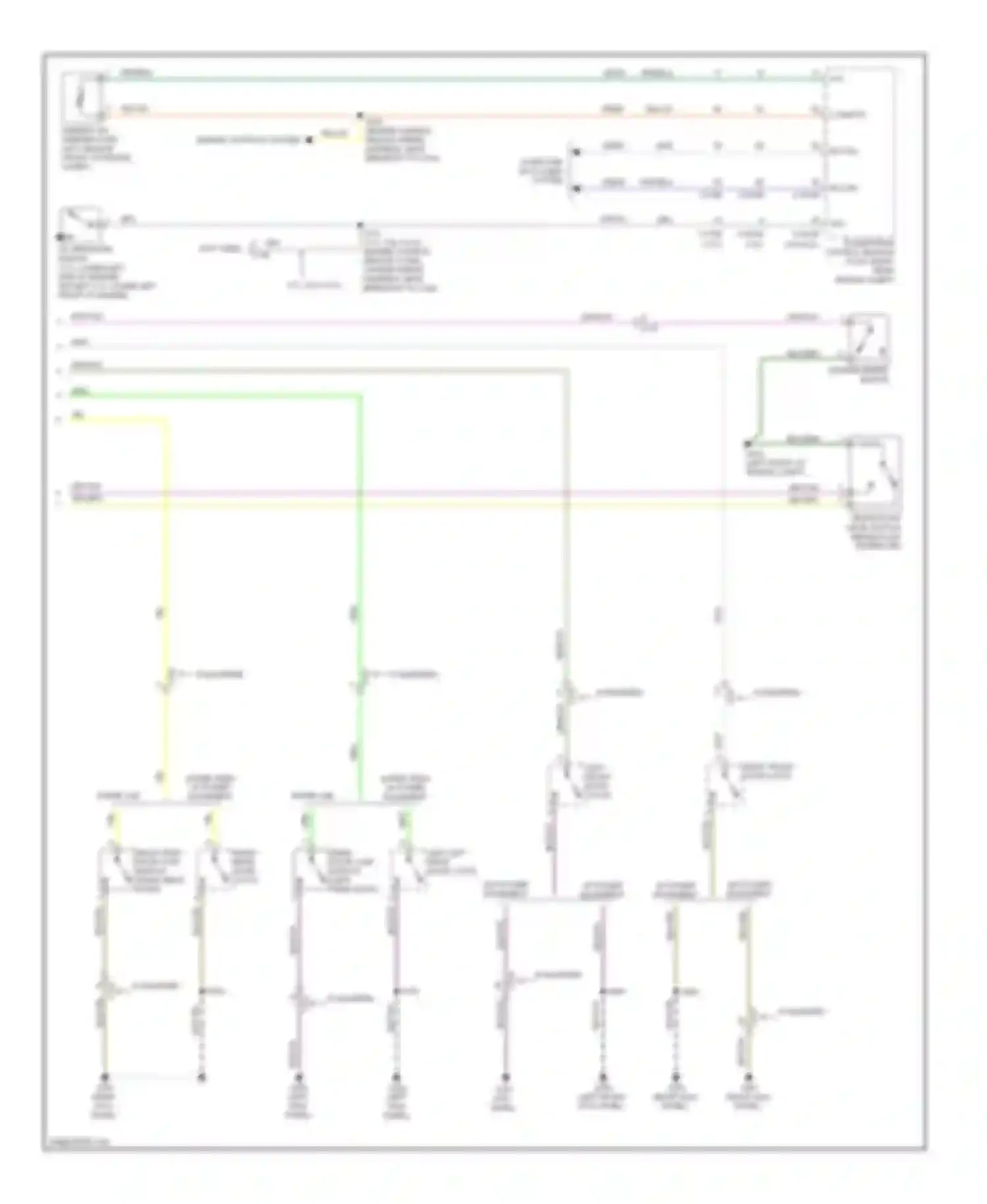 Pickup F150 Ford  (1996-2012): Instrument cluster circuit (2 of 2)