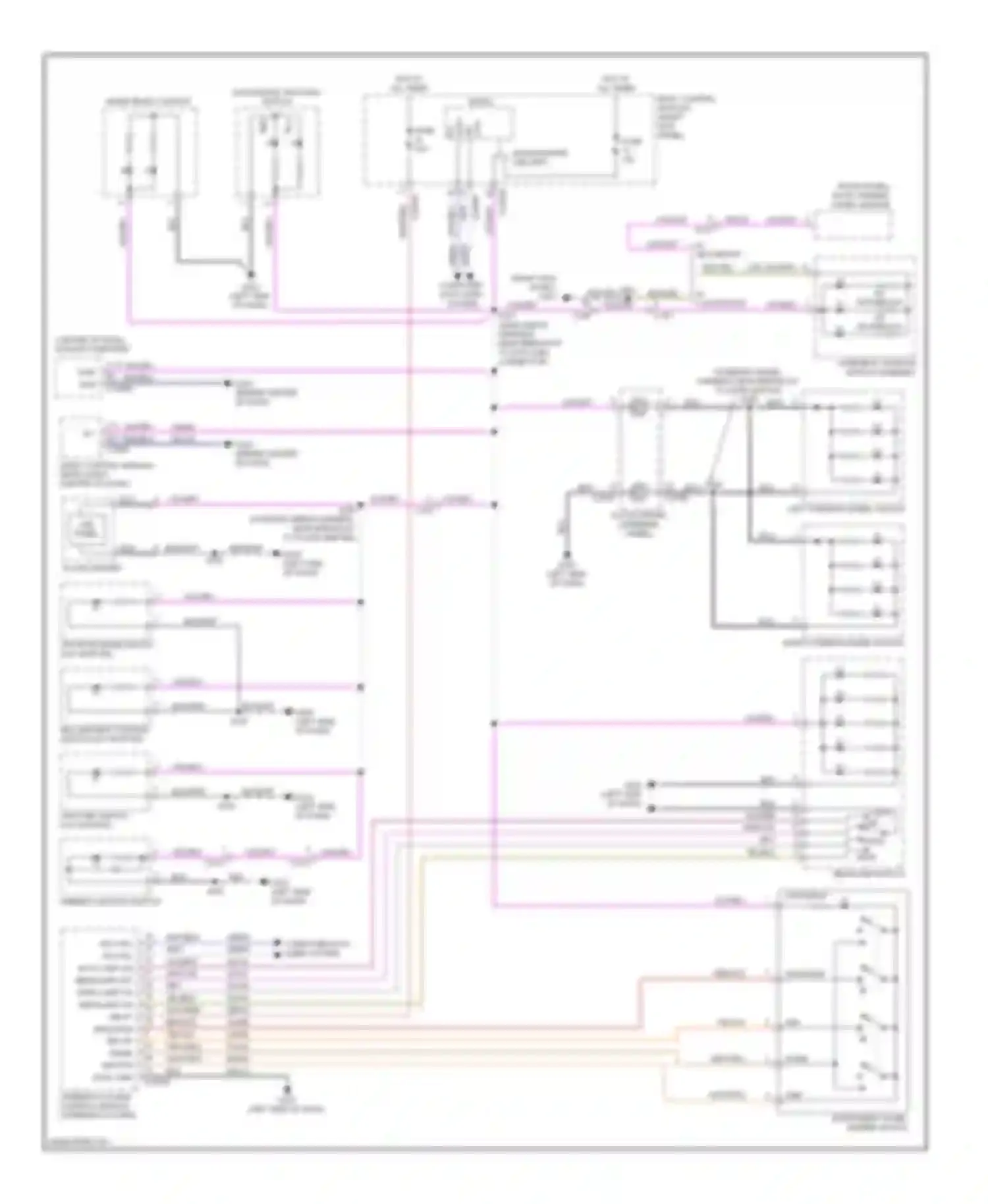 Pickup F150 Ford  (1996-2012): Instrument illumination circuit