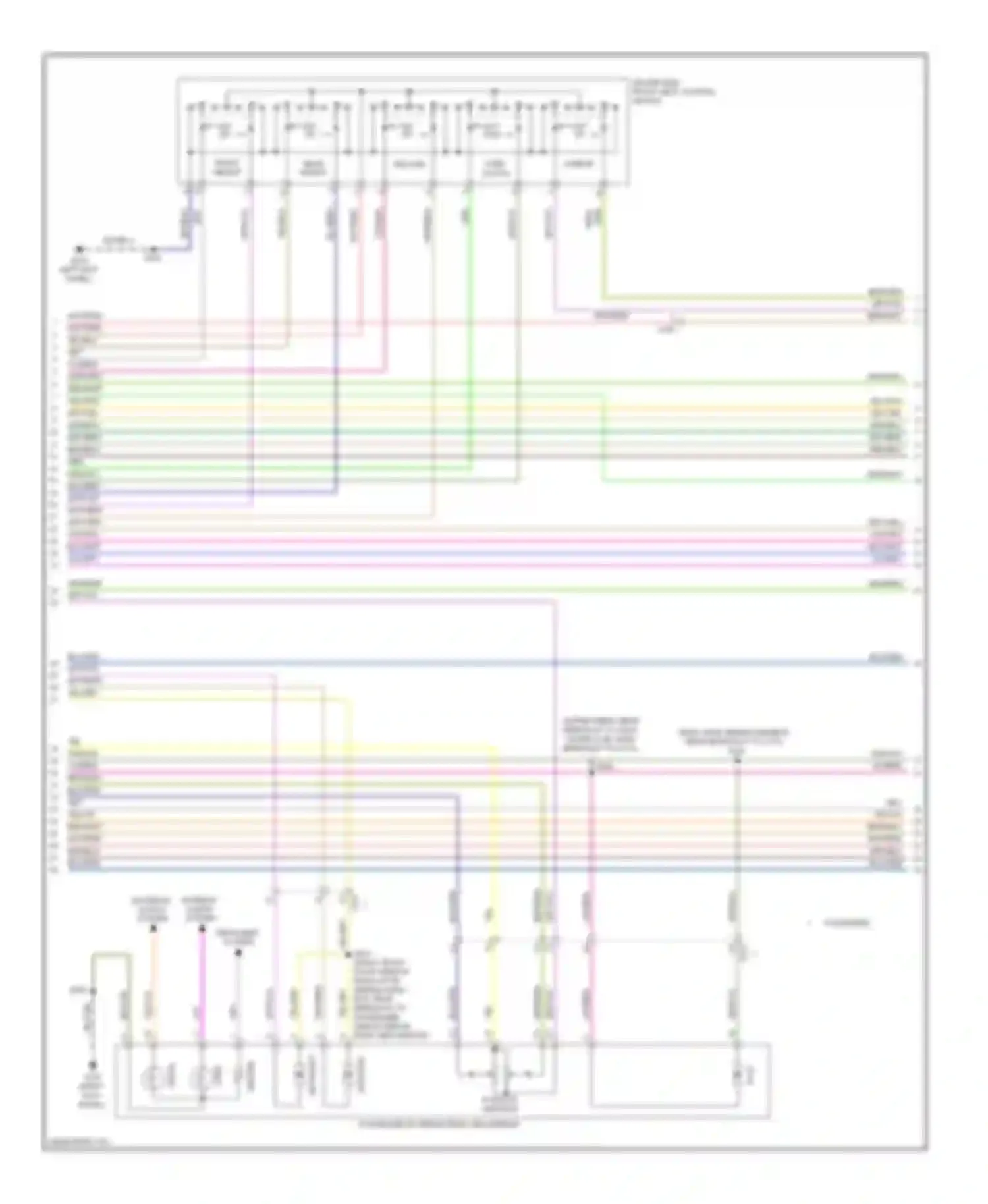 Pickup F150 Ford  (1996-2012): Memory seat & mirrors circuit (2 of 3)