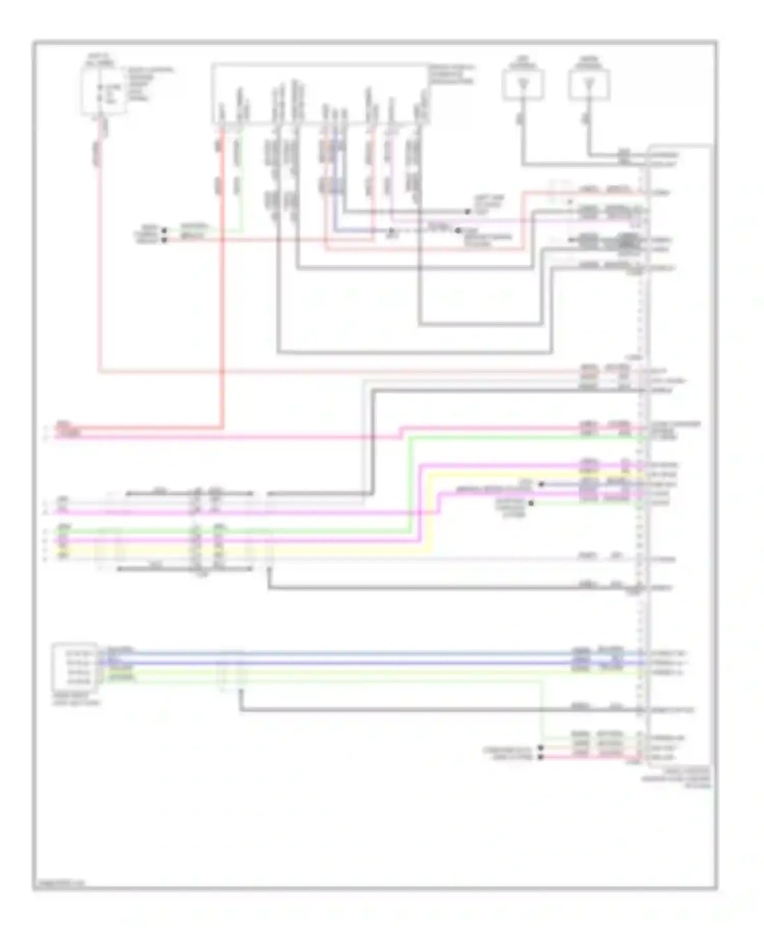 Pickup F150 Ford  (1996-2012): Navigation circuit (3 of 3)
