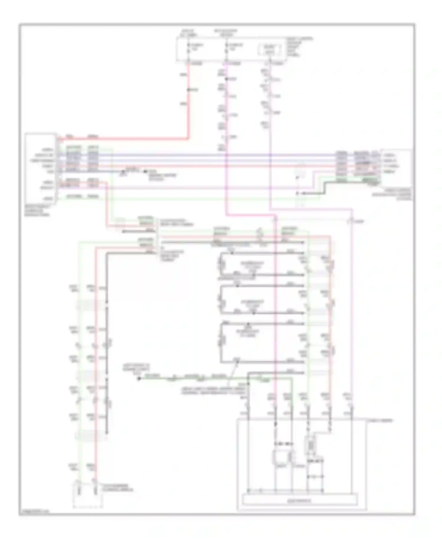 Pickup F150 Ford  (1996-2012): Rear camera circuit