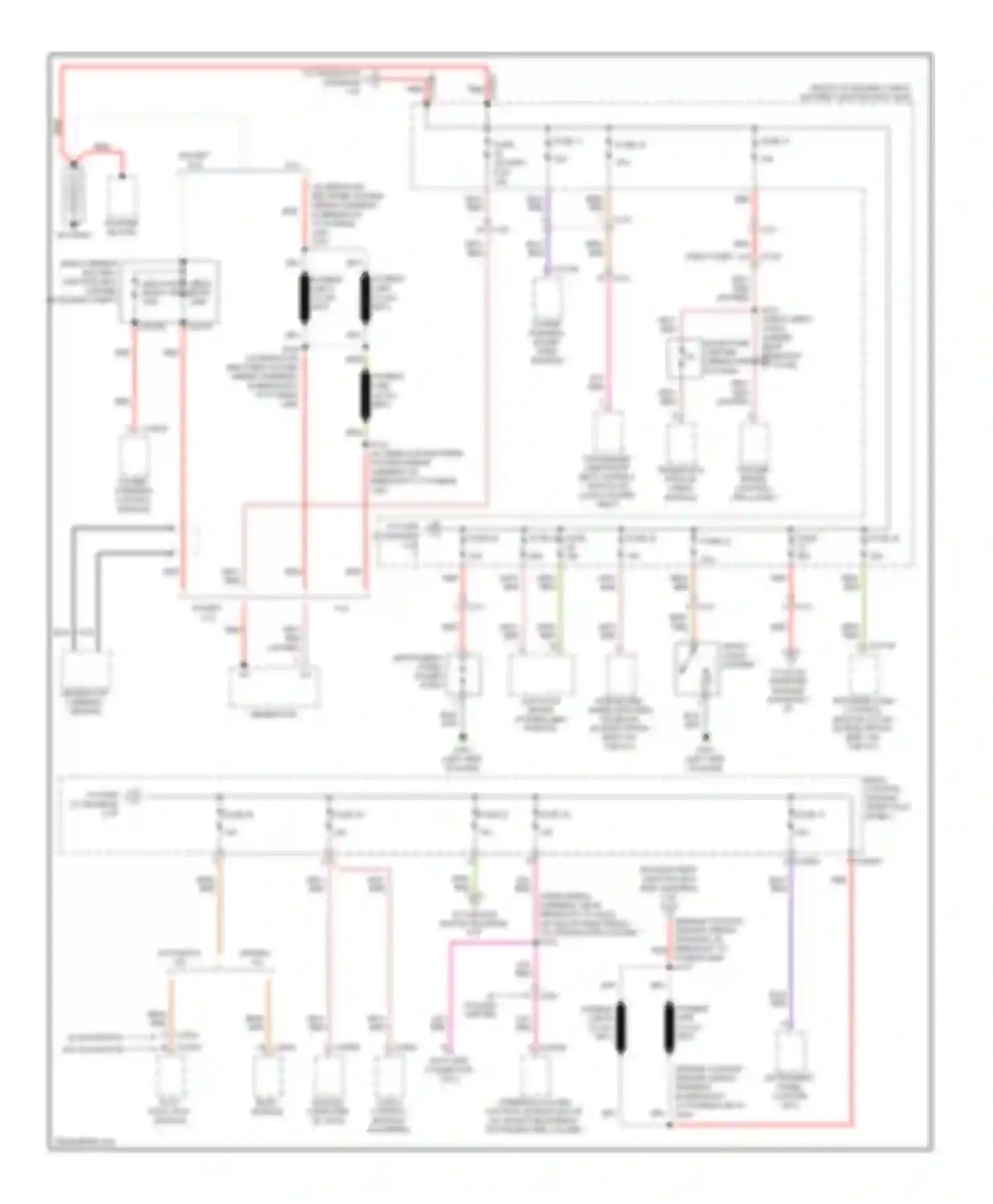 Pickup F150 Ford  (1996-2012): Power distribution circuit (1 of 7)