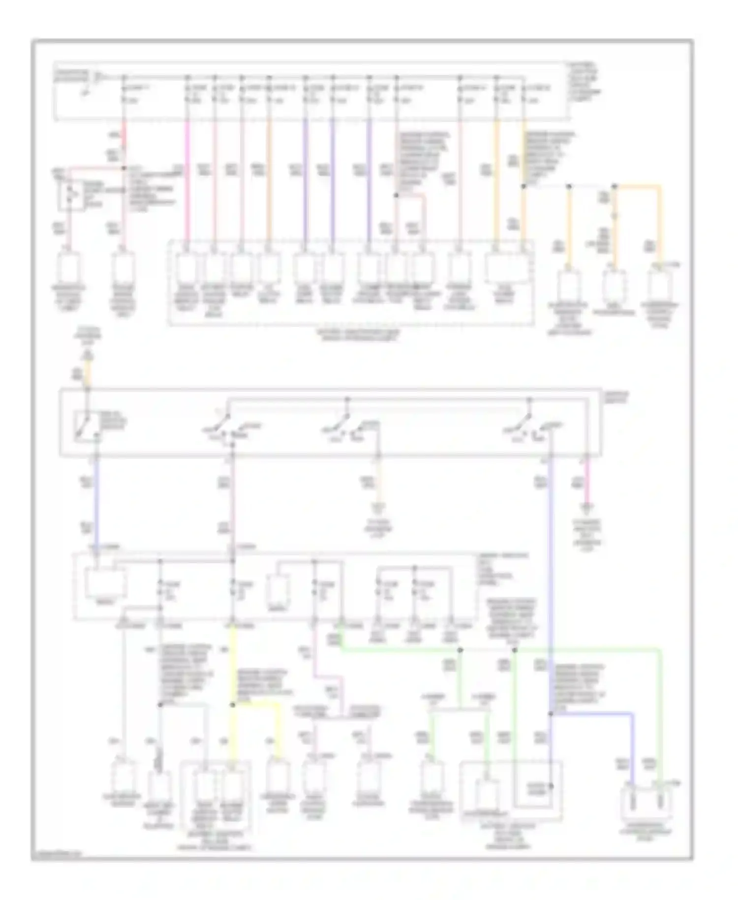 Pickup F150 Ford  (1996-2012): Power distribution circuit (2 of 4)