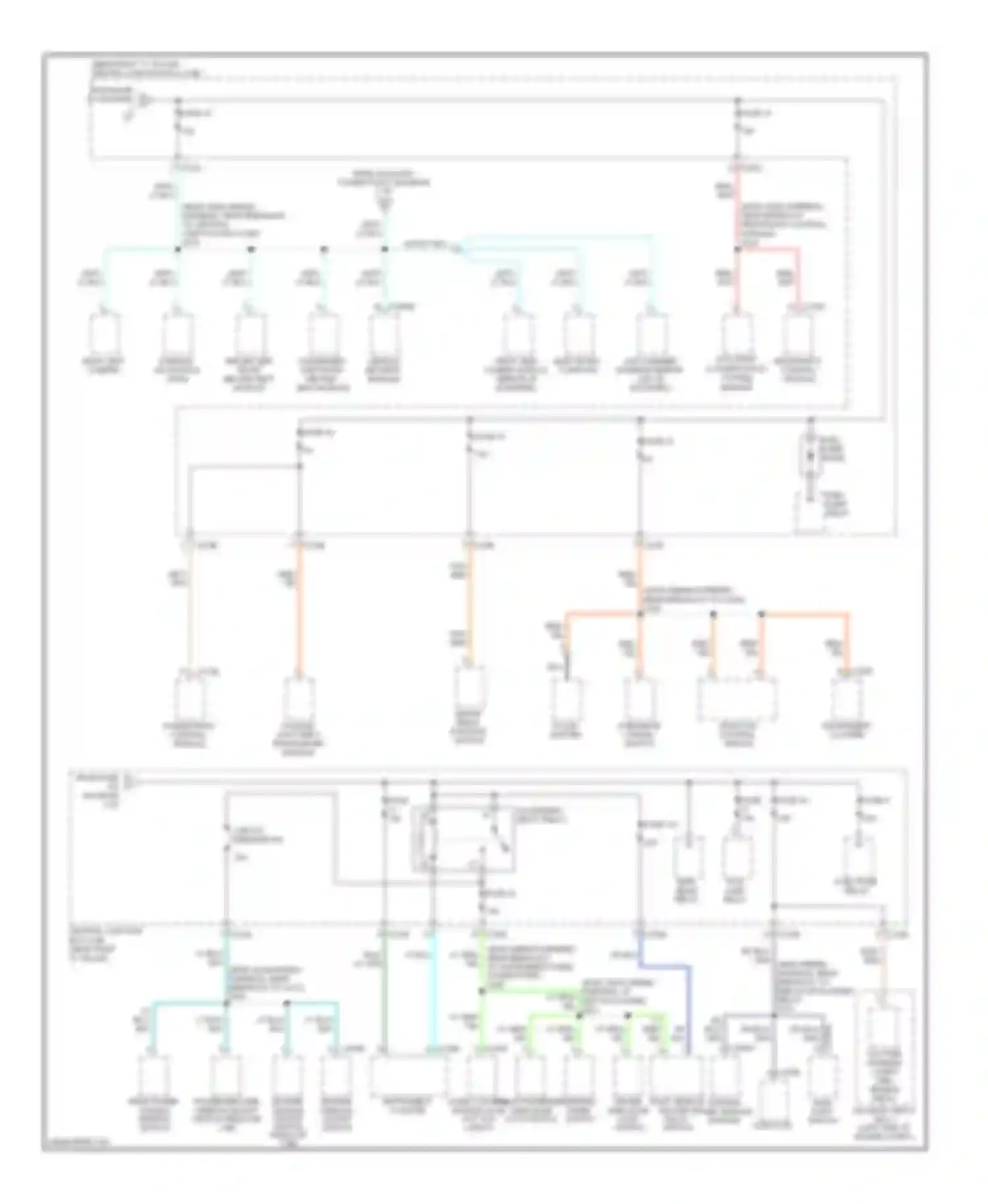 Pickup F150 Ford  (1996-2012): Power distribution circuit (3 of 3)