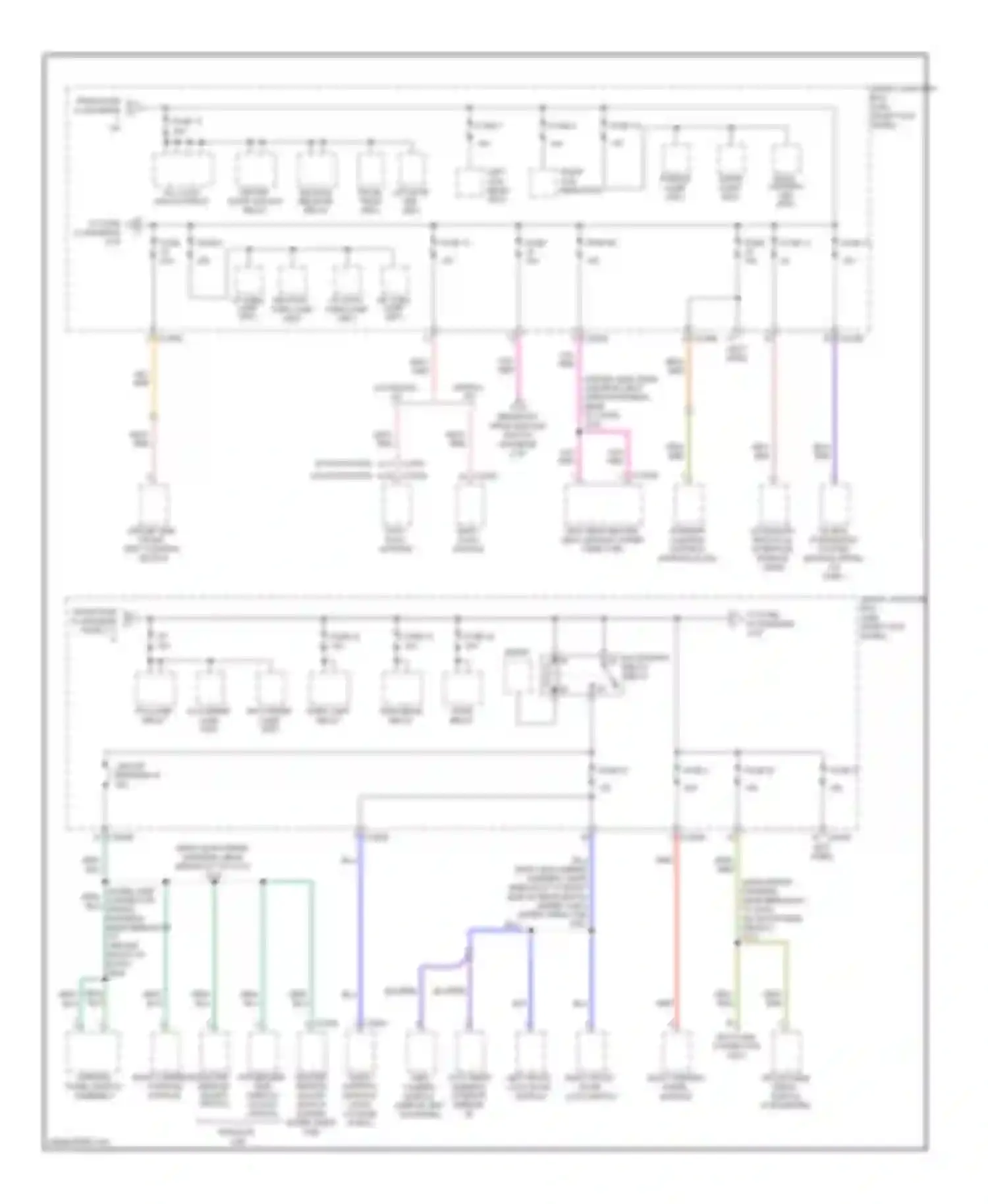 Pickup F150 Ford  (1996-2012): Power distribution circuit (3 of 5)