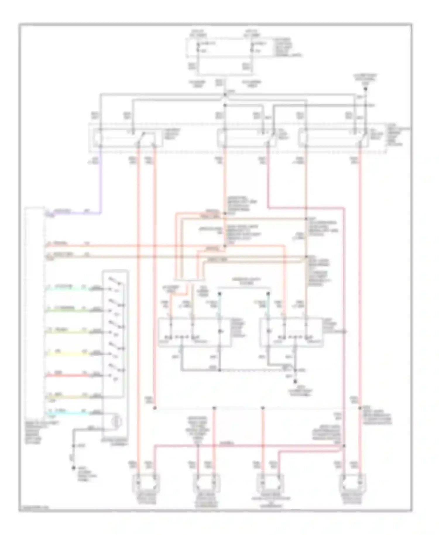 Pickup F150 Ford  (1996-2012): Keyless entry circuit, early production