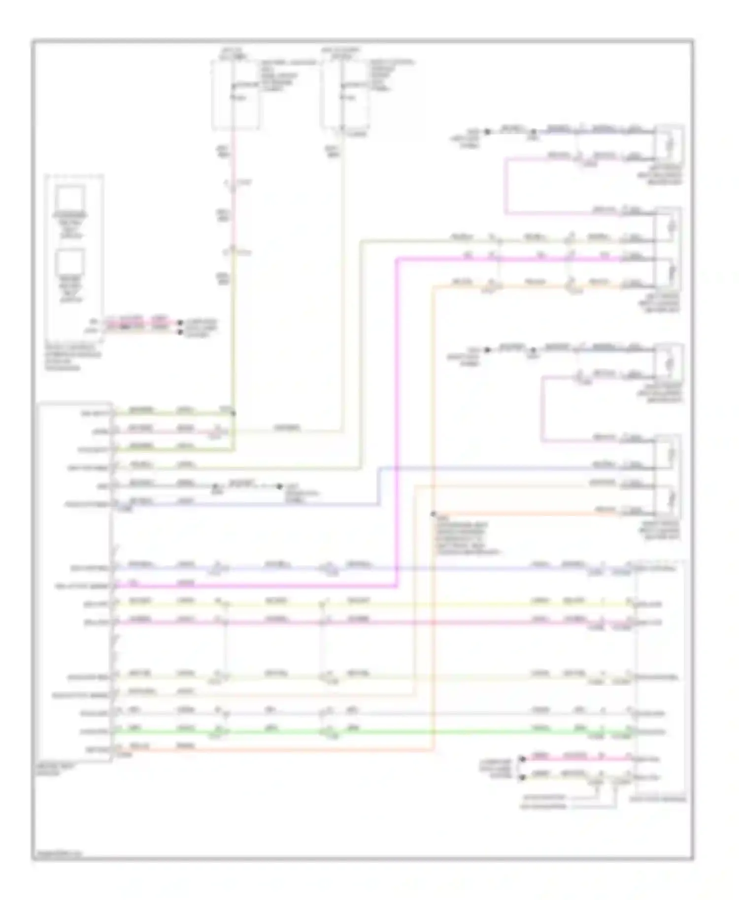 Pickup F150 Ford  (1996-2012): Heated seats circuit, except super crew
