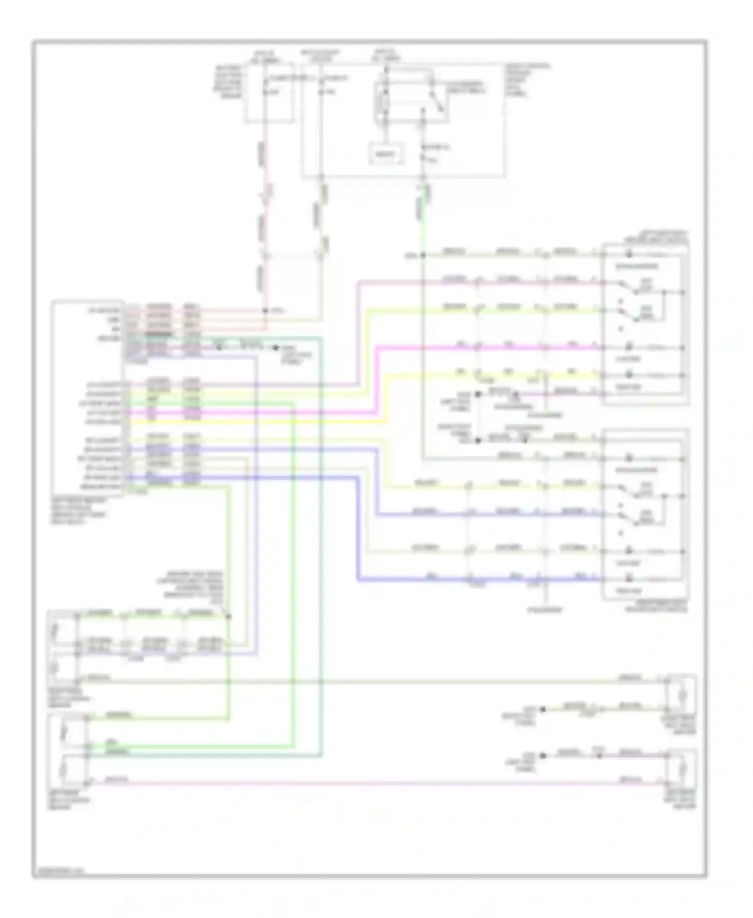 Pickup F150 Ford  (1996-2012): Heated seats circuit, super crew