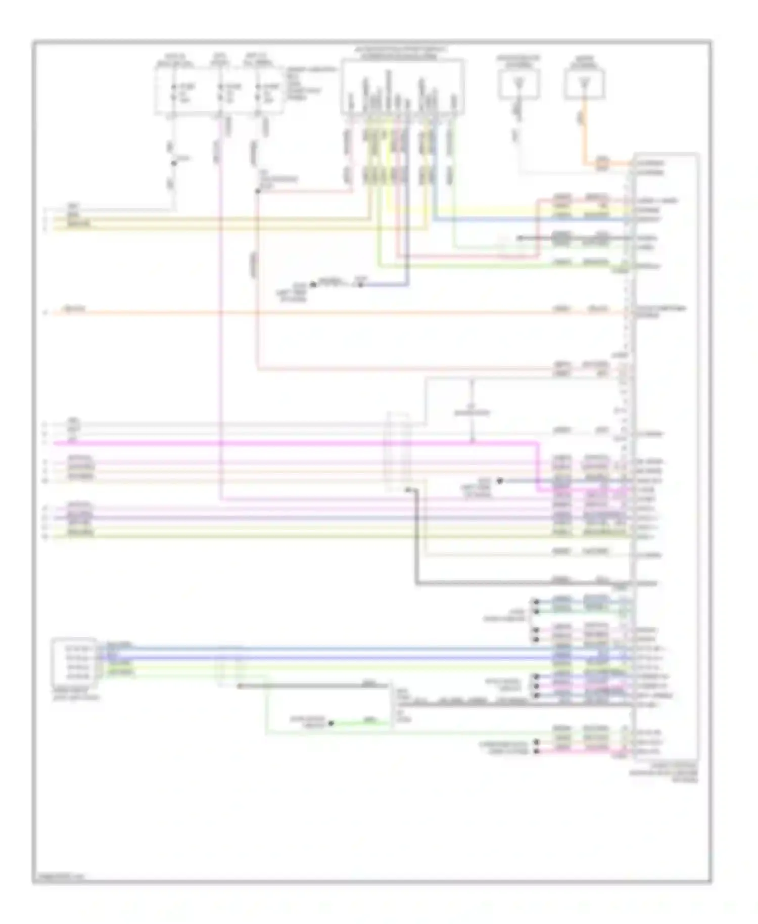 Pickup F150 Ford  (1996-2012): Premium radio circuit (3 of 3)