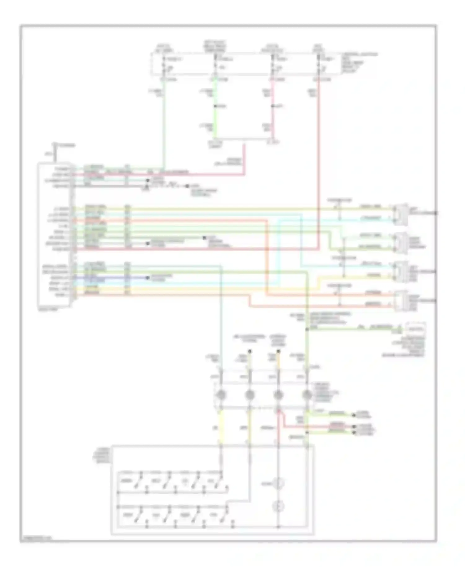 Pickup F150 Ford  (1996-2012): Radio circuit, base radio