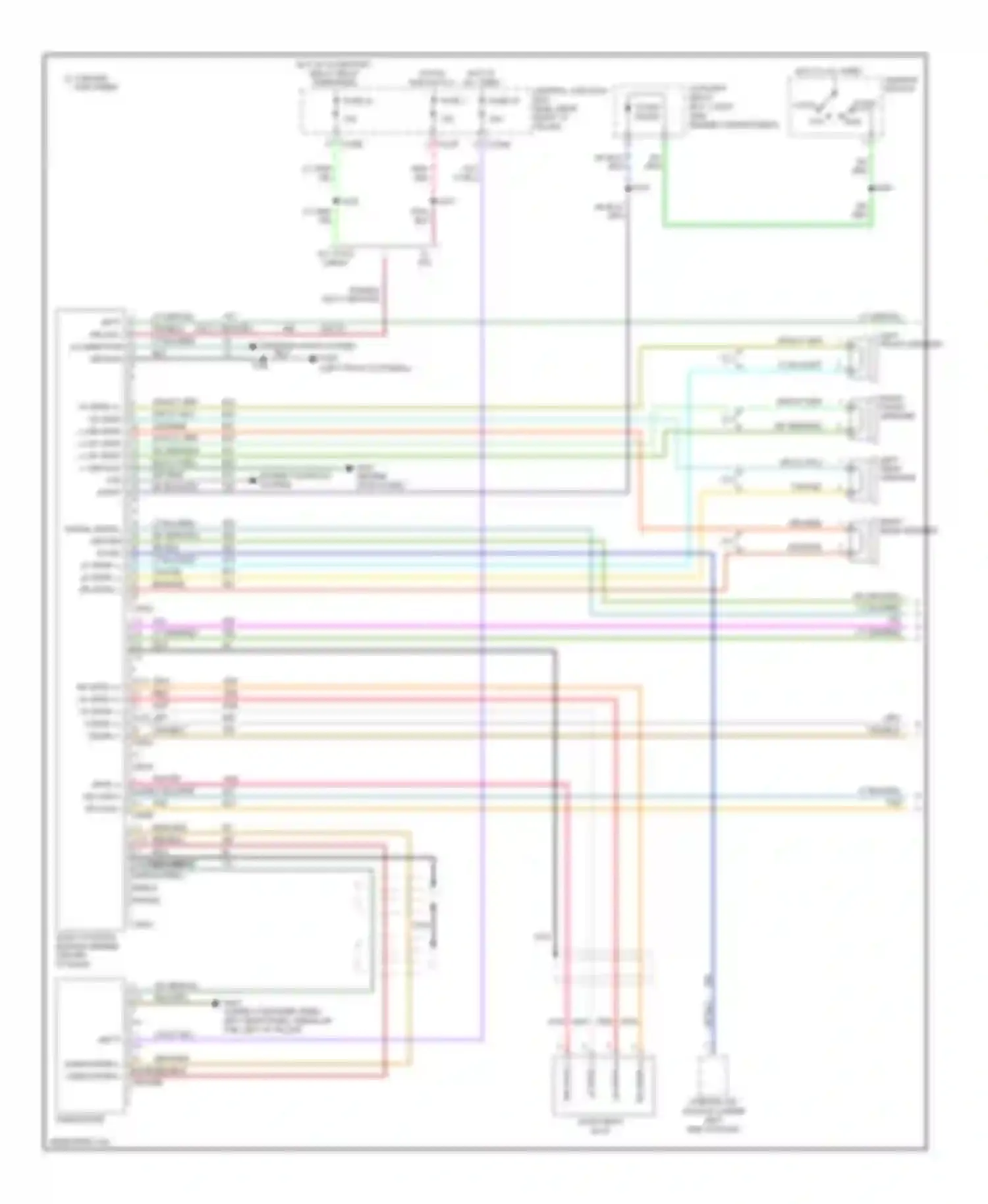 Pickup F150 Ford  (1996-2012): Radio circuit, without dvd (1 of 2)