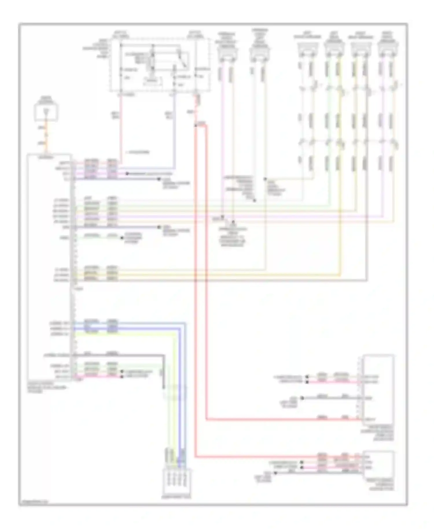 Pickup F150 Ford  (1996-2012): Radio circuit, without sony