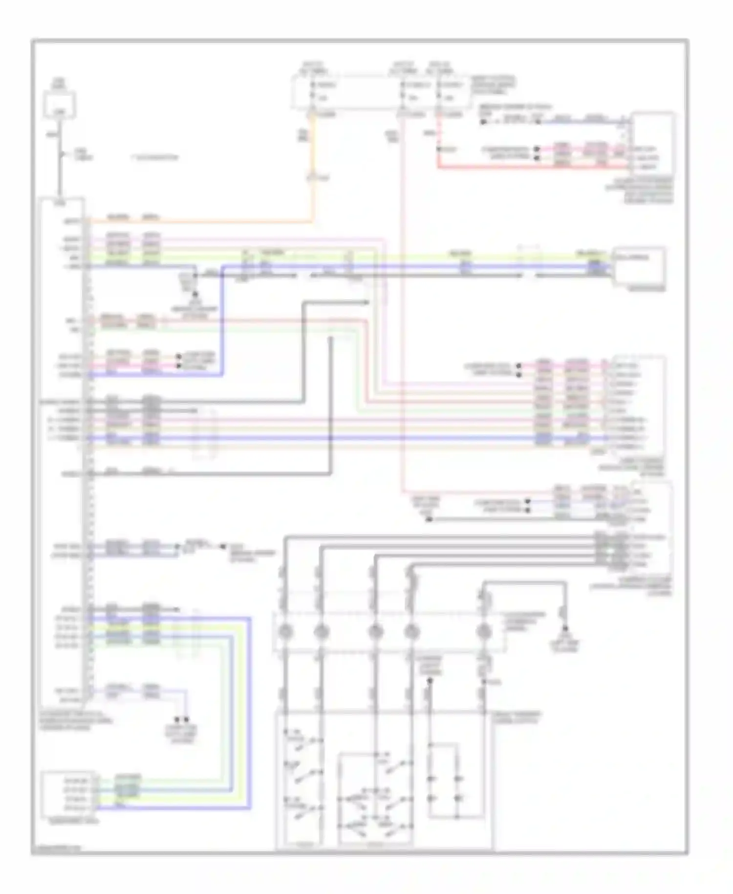Pickup F150 Ford  (1996-2012): Sync radio circuit