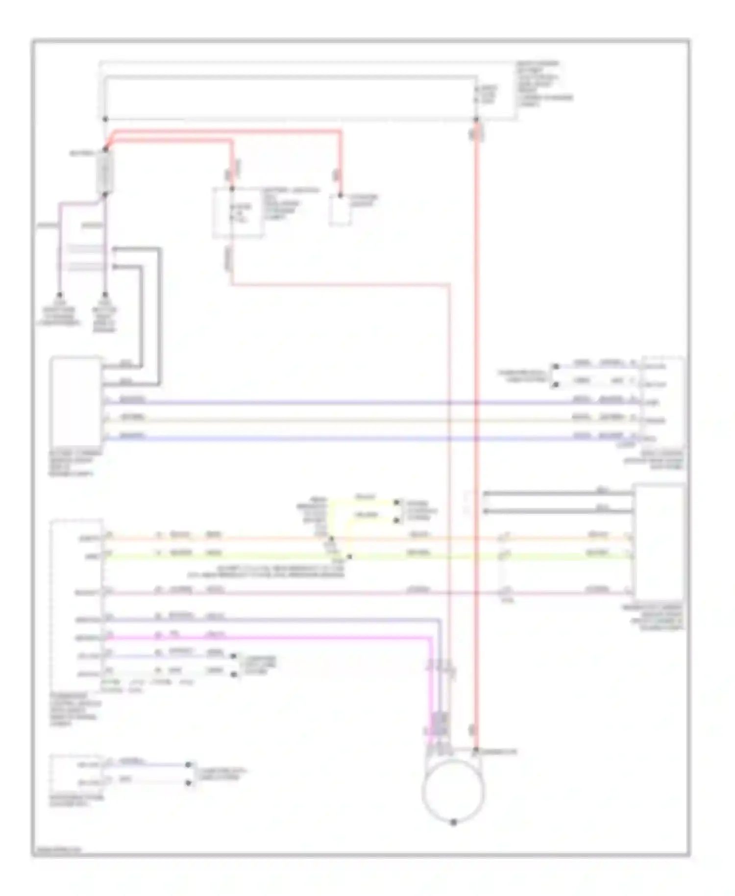 Pickup F150 Ford  (1996-2012): 3.5l, charging circuit