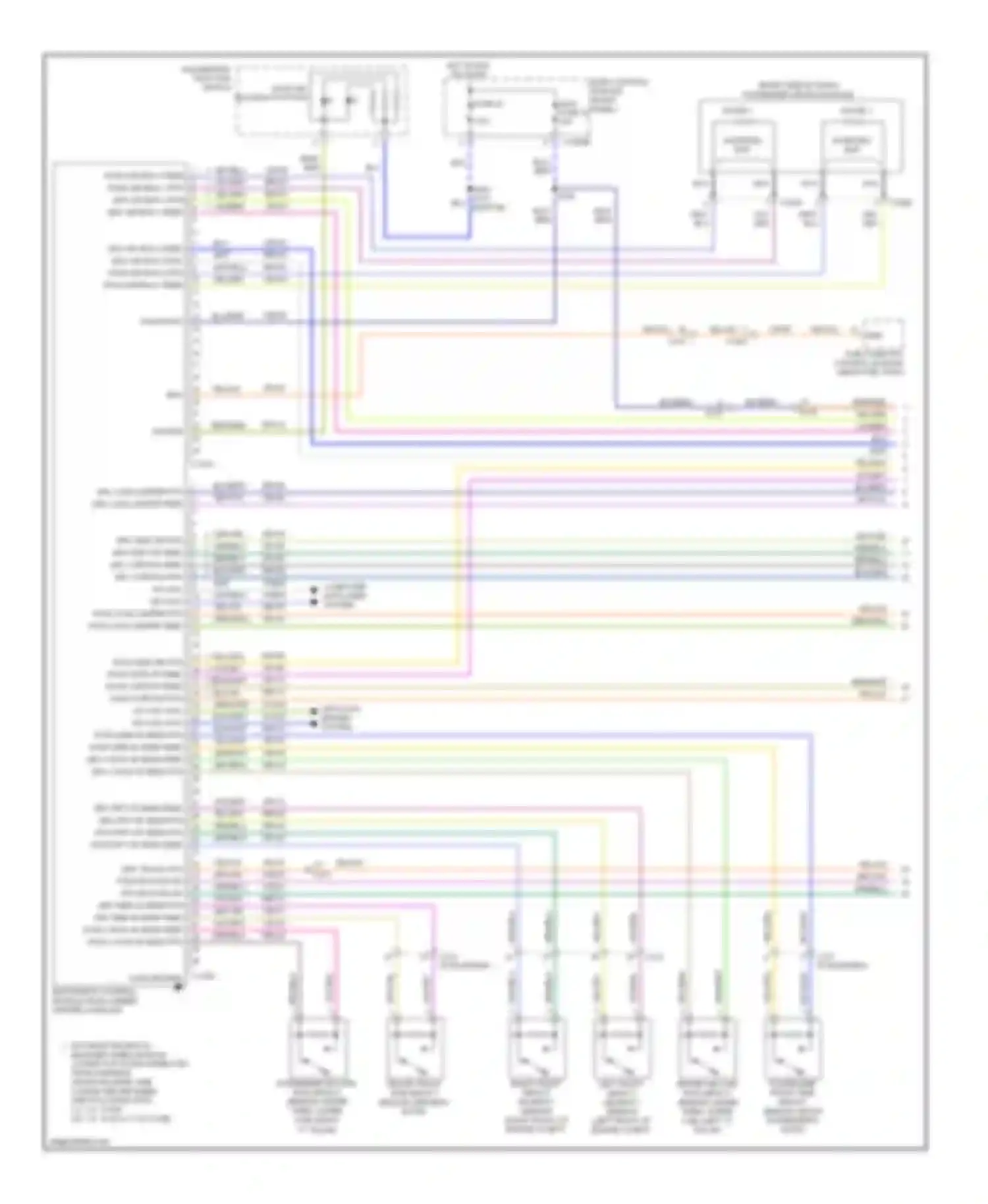 Pickup F150 Ford  (1996-2012): Supplemental restraints circuit (1 of 2)