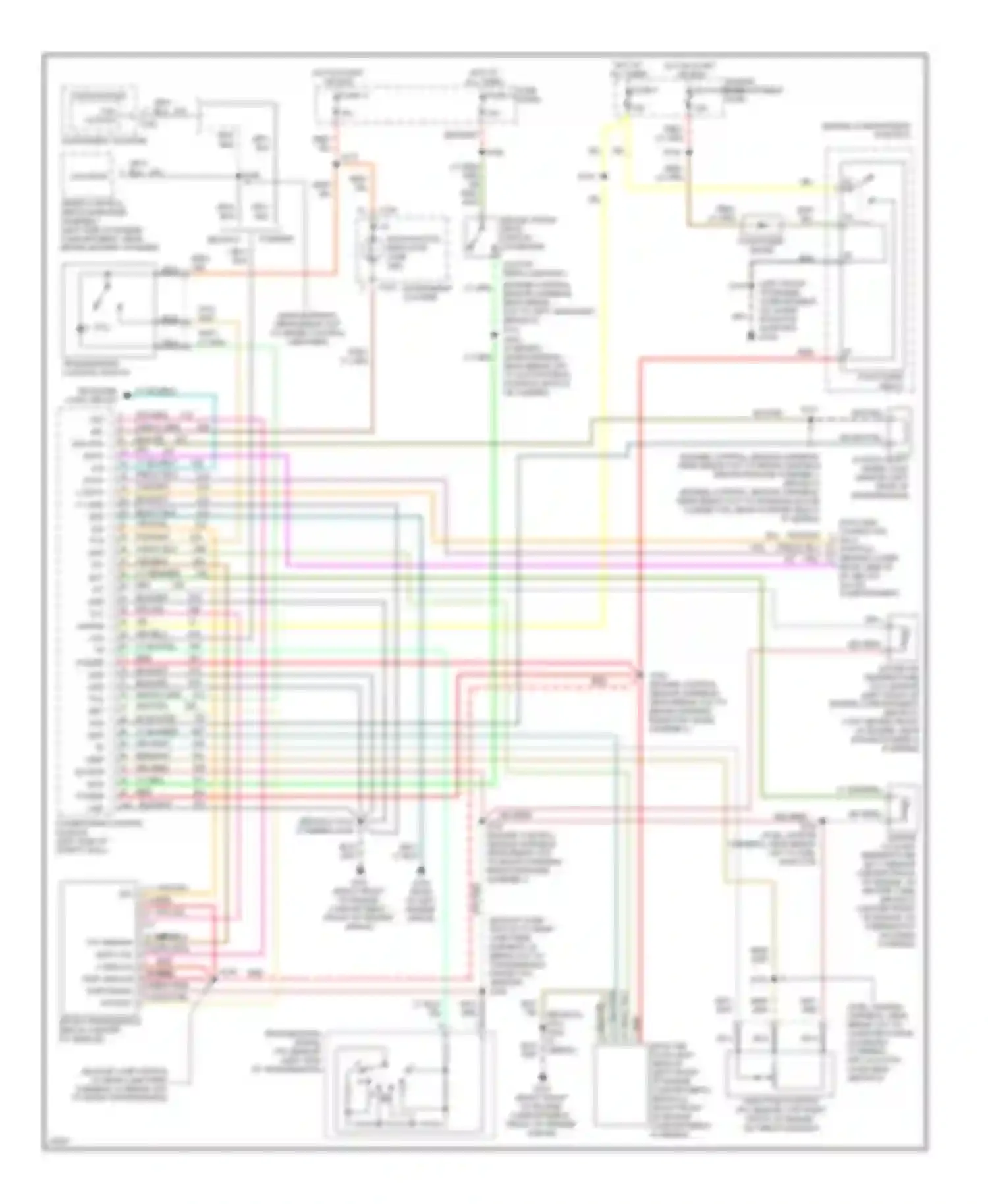 Pickup F150 Ford  (1996-2012): 5.0l, 4r7ow transmission circuit