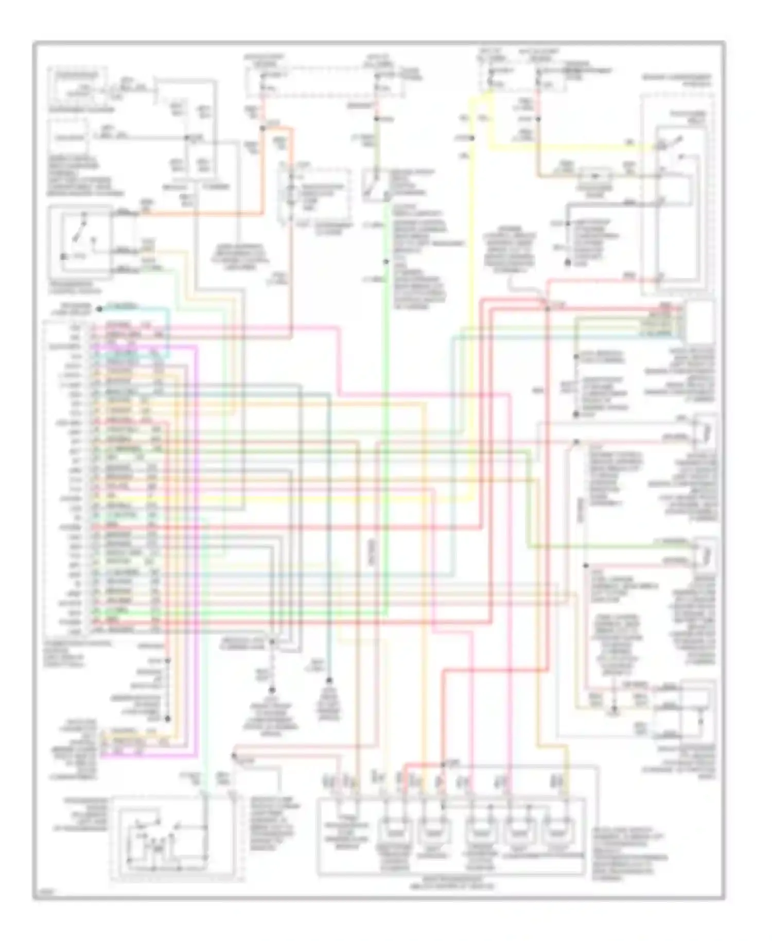Pickup F150 Ford  (1996-2012): 5.0l, e4od transmission circuit