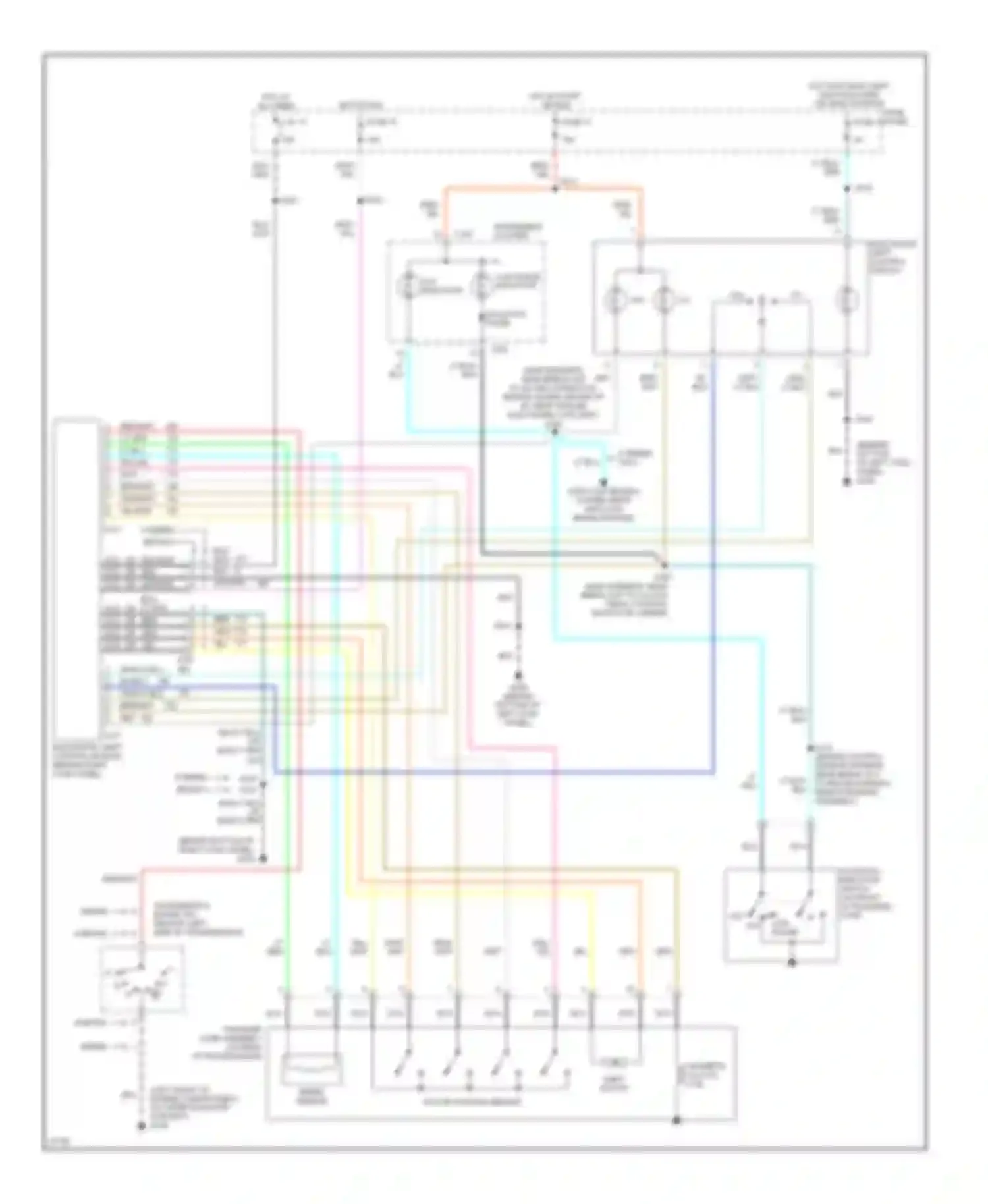 Pickup F150 Ford  (1996-2012): Transfer case circuit