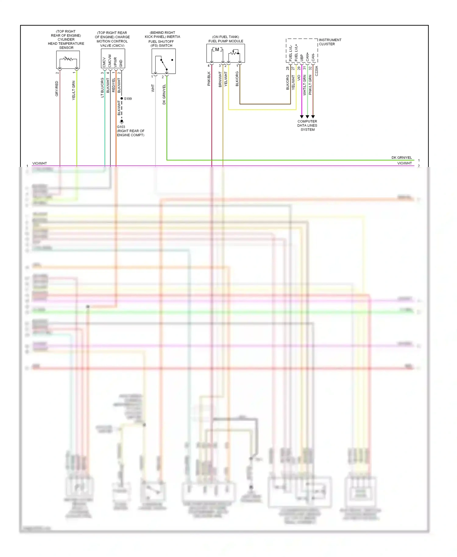Ford Pickup F150  (1996-2012) solid state wiring diagram  (8 of 9)